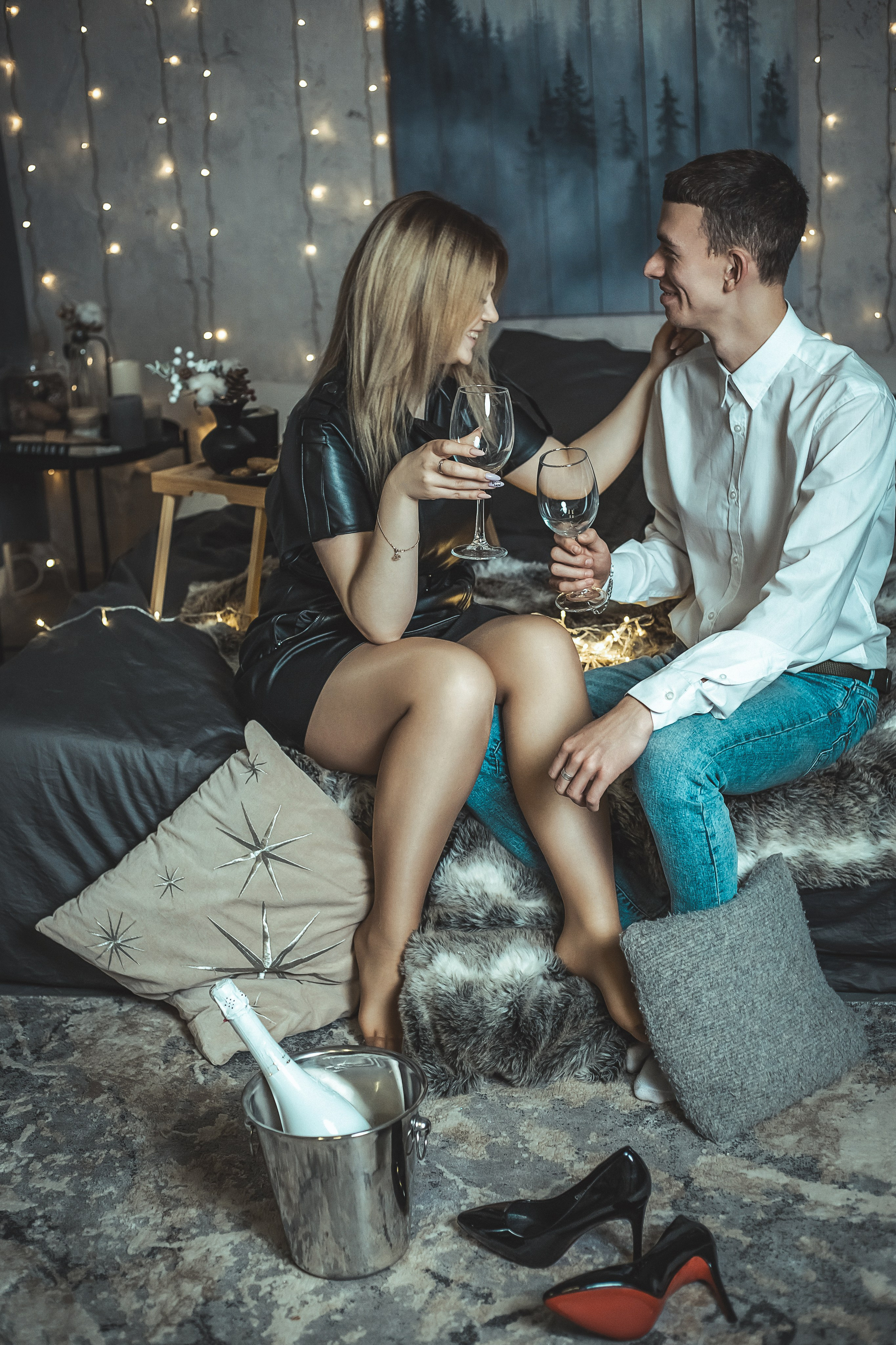 Зимний вечер. Вера Соколова фотограф Воронеж