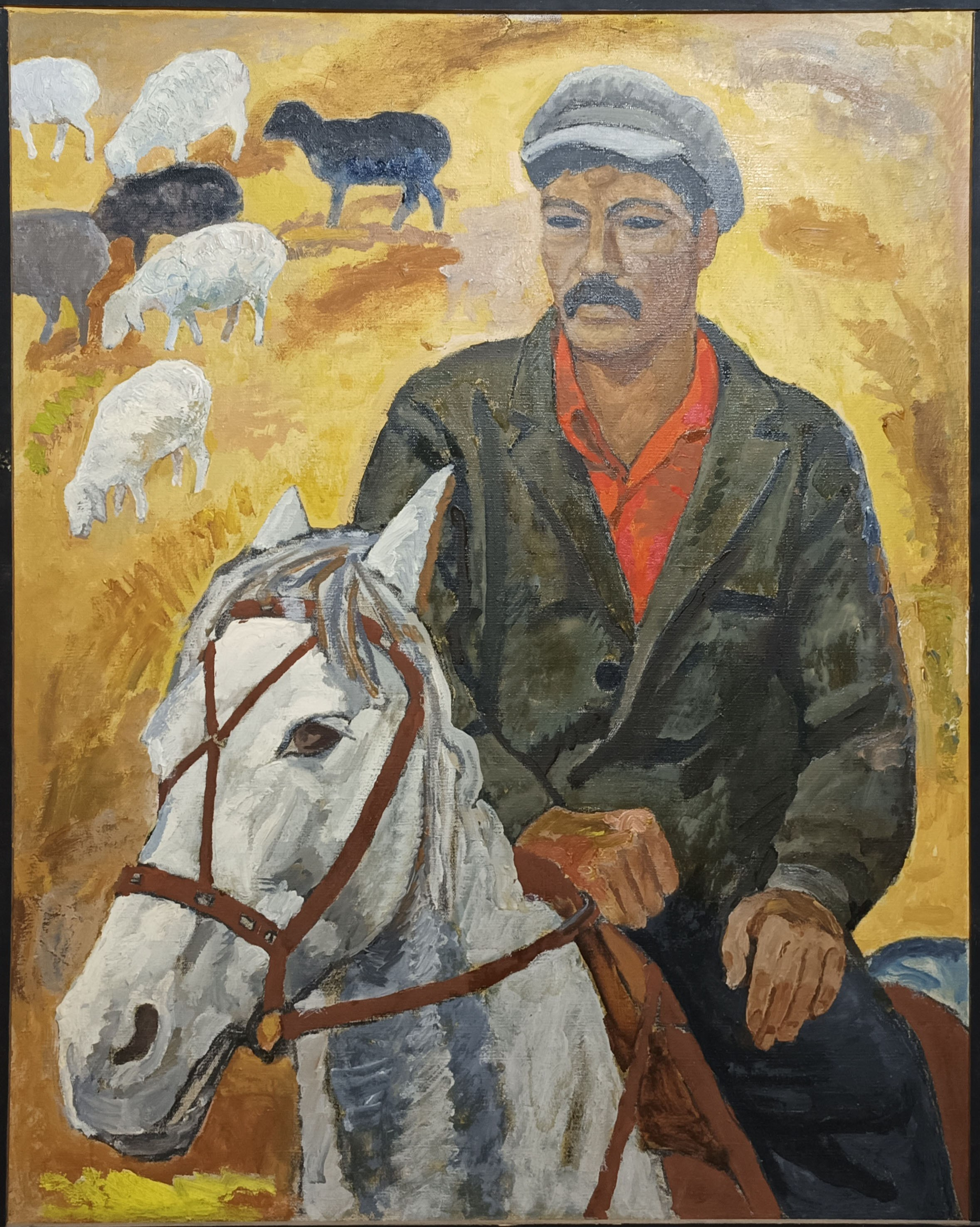 «Чабан» 1980 год. Художник Величко Вадим Семёнович