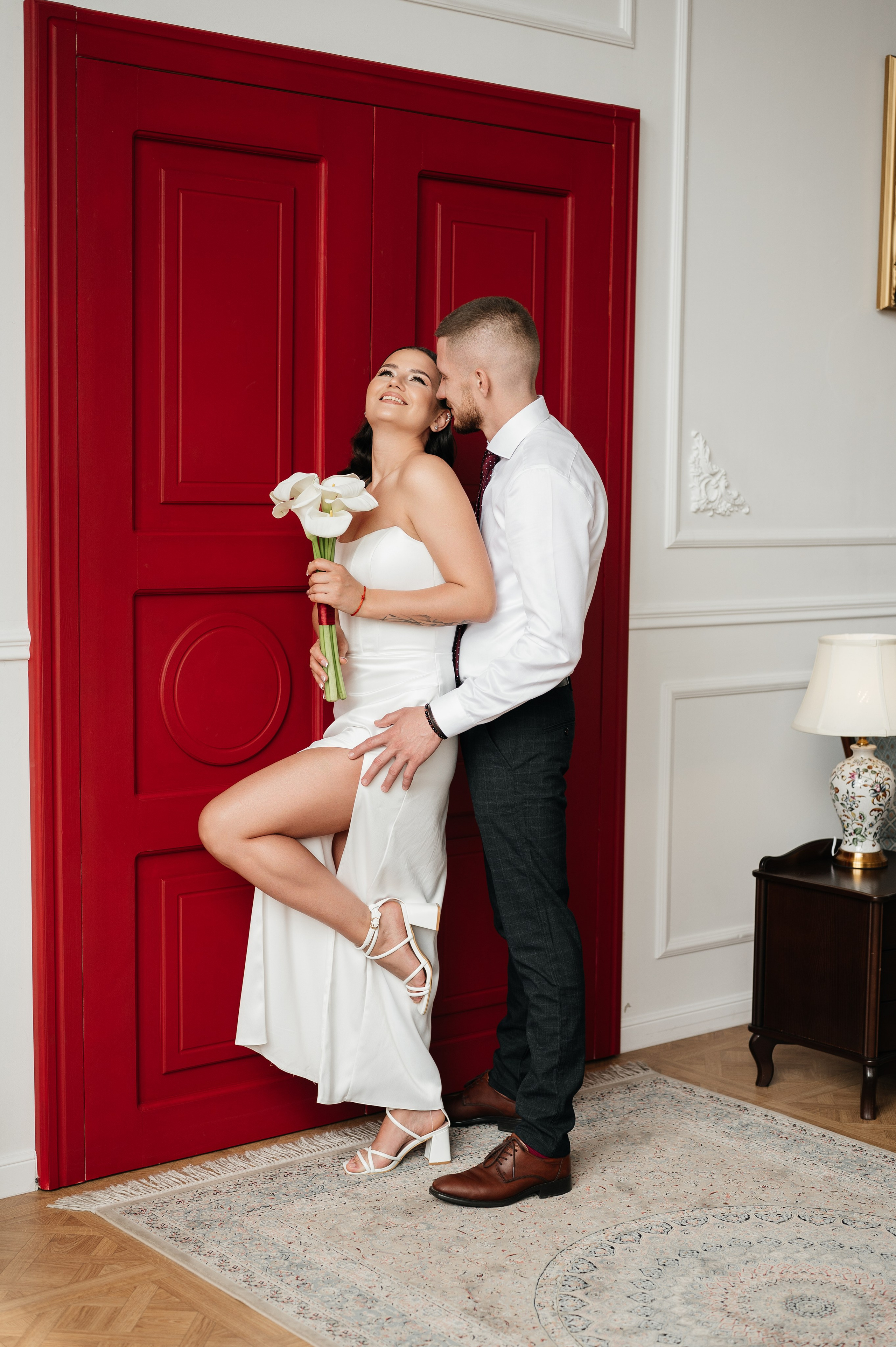 Свадебная фотосессия в студии. Свадебный и семейный фотограф в Краснодаре Алина Мельник