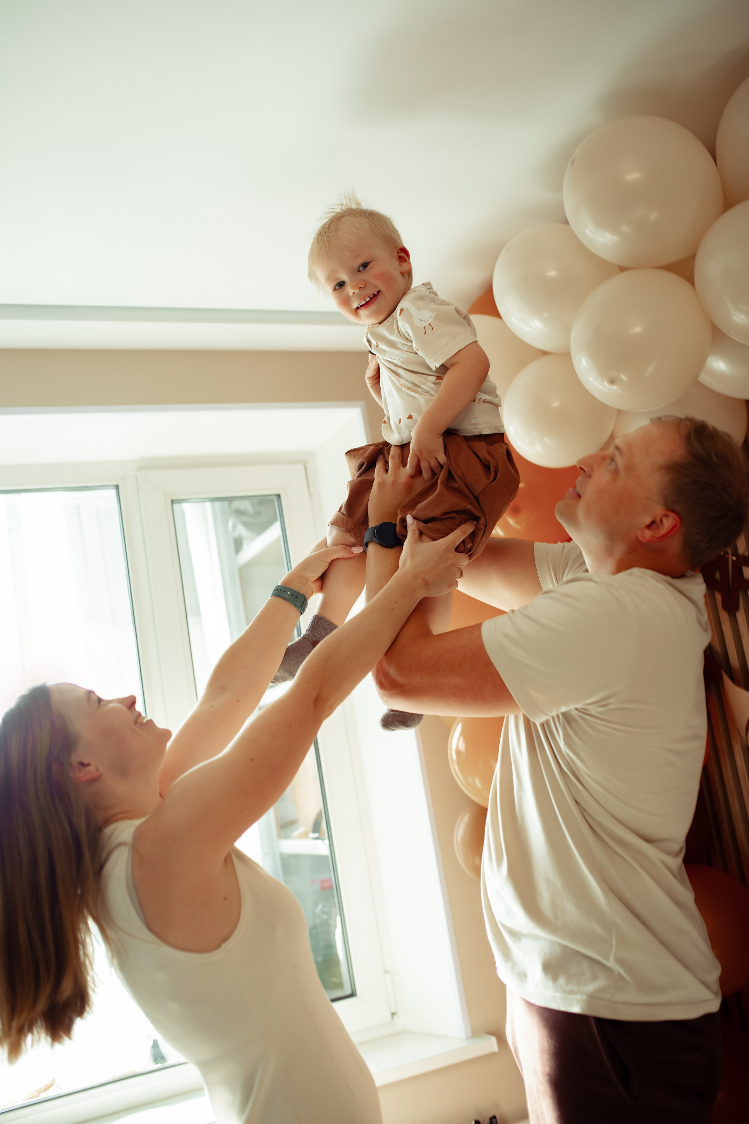 День рождение Арсения+домашняя съемка. Семейный и детский фотограф в Москве Дорогова Екатерина