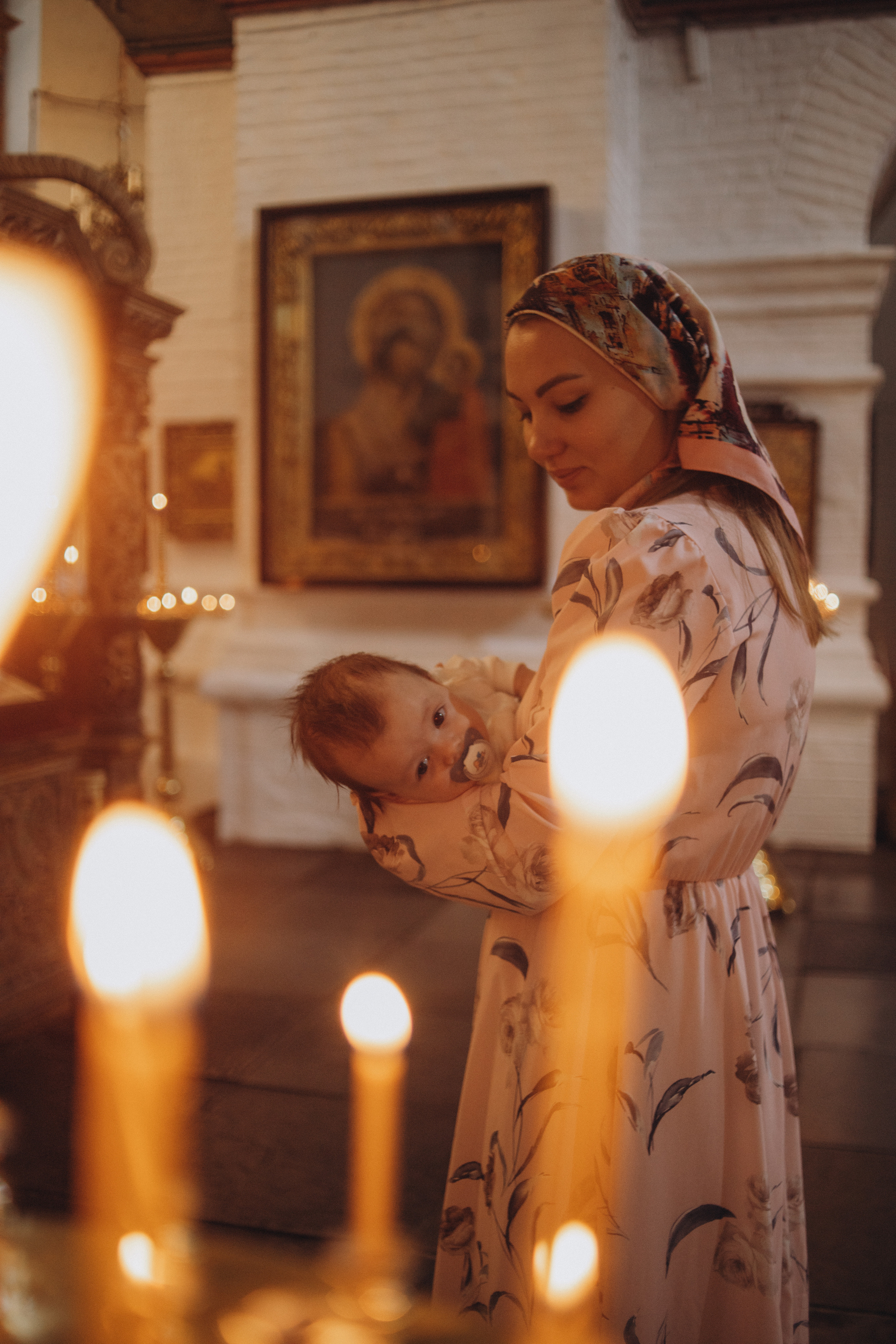 Крещение Максима. Семейный фотограф и фотограф на роды в Ростове-на-Дону Мухина Виктория