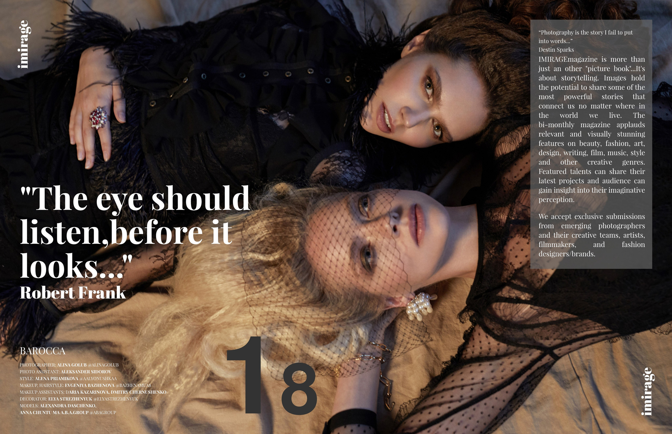 Публикации в журналах. Звездный фотограф Алина Голубь. Москва