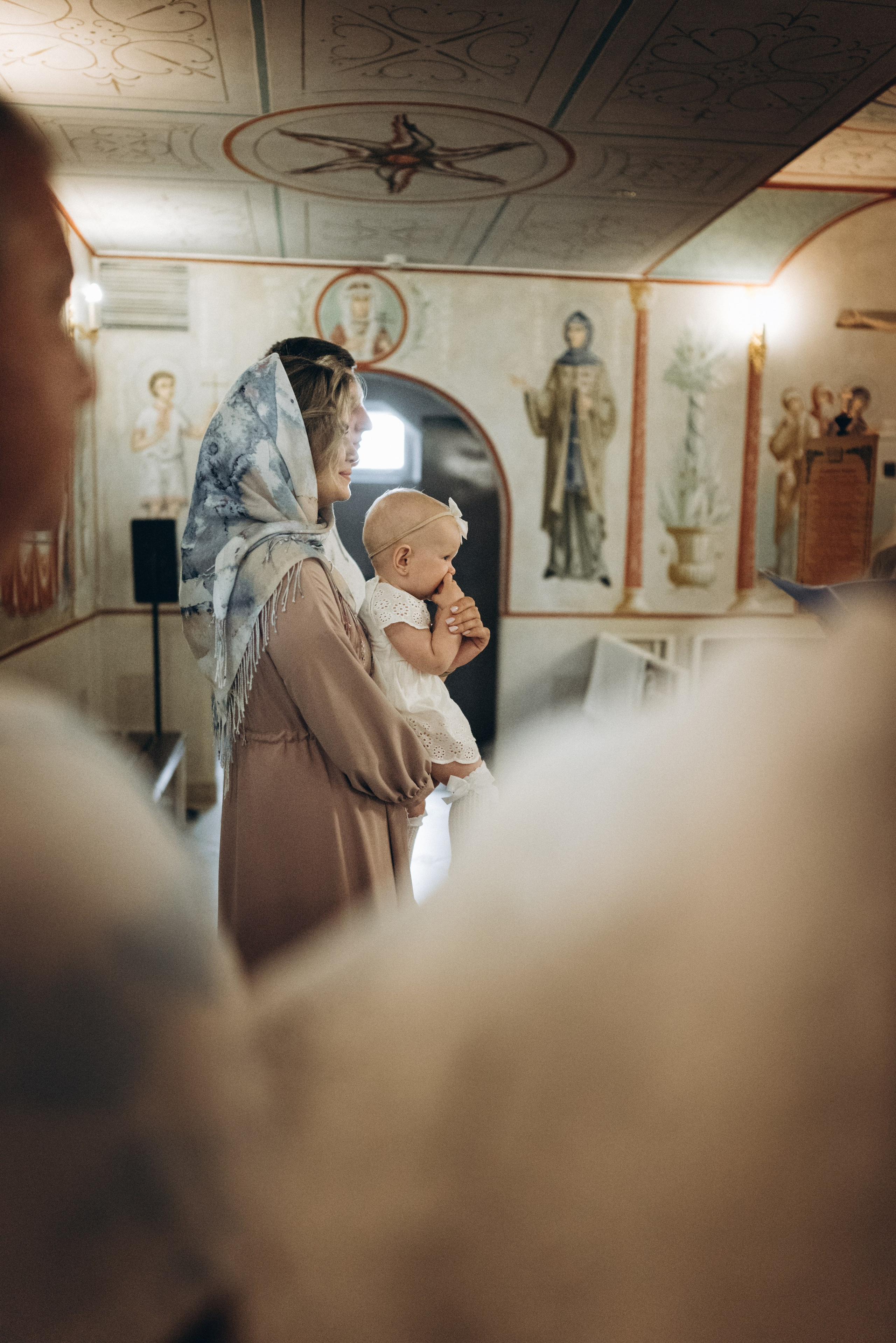 Крещение Василины (Храм Праведной Софии Слуцкой). Семейный фотограф в Минске Дарья Дреко