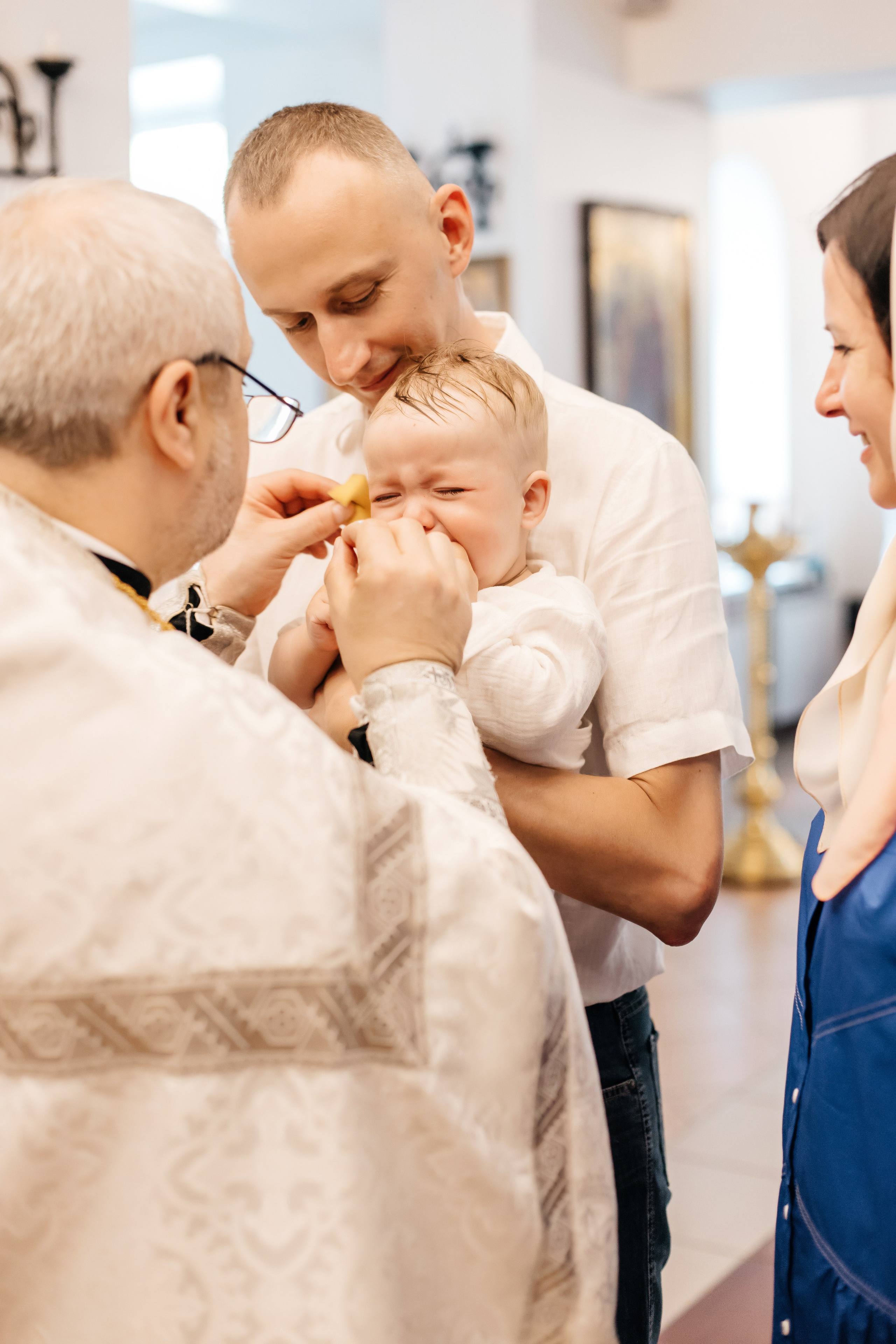 Крещение Андрея. Церковь Преображения Господня. Фотограф ВИКА МЕДУЗА