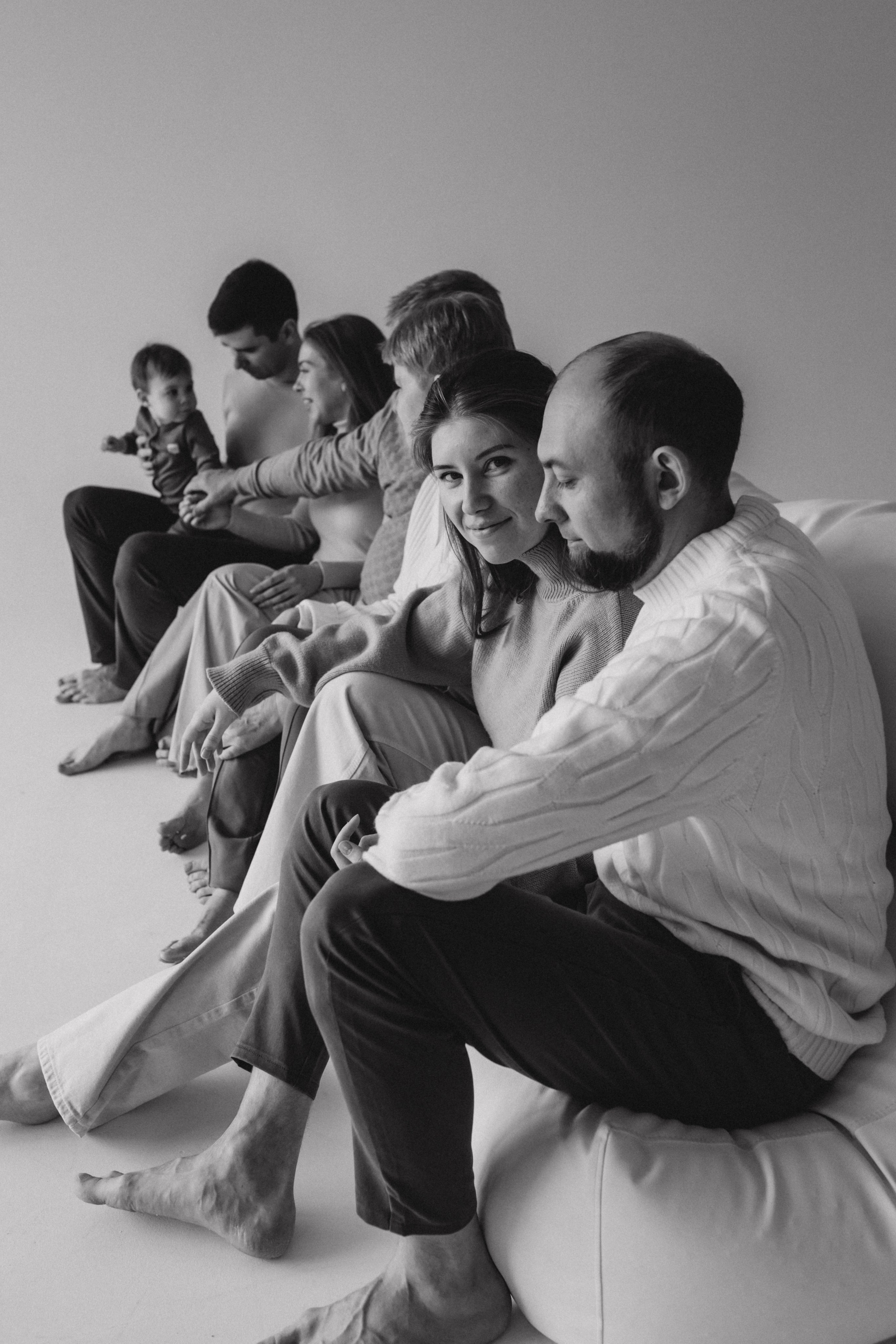 Большая семья. Семейный и женский фотограф в Москве Коновалова Олеся