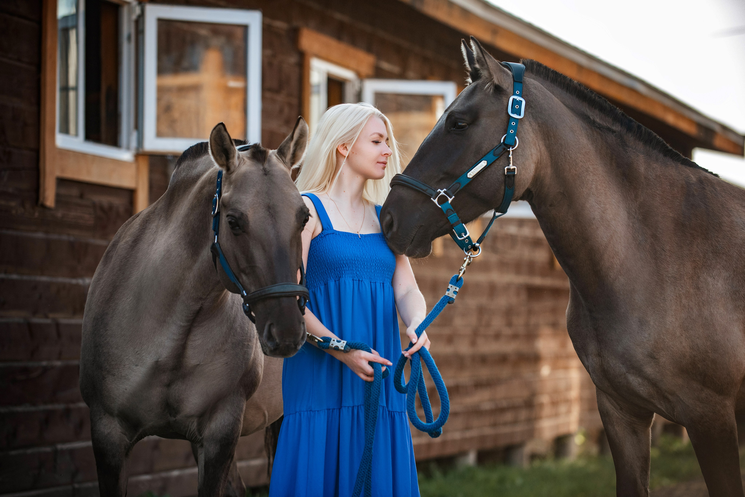 Катя SedlaMSK и Кася с Габи. Конный фотограф Куракина Дарья • Фотосессии с лошадьми