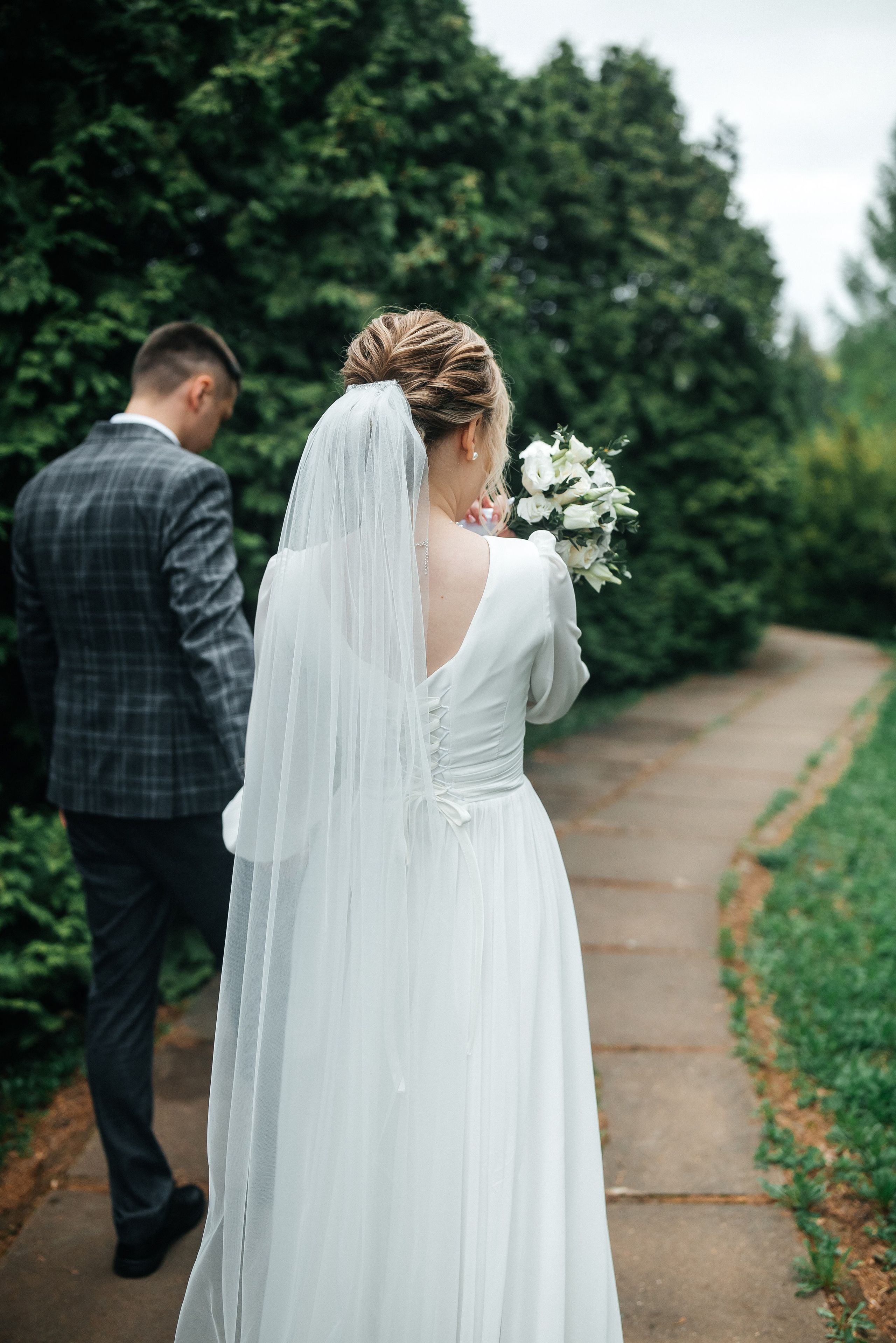 Ботанический сад свадебная фотосъемка. Профессиональный фотограф в Уфе Алина Стрелкова