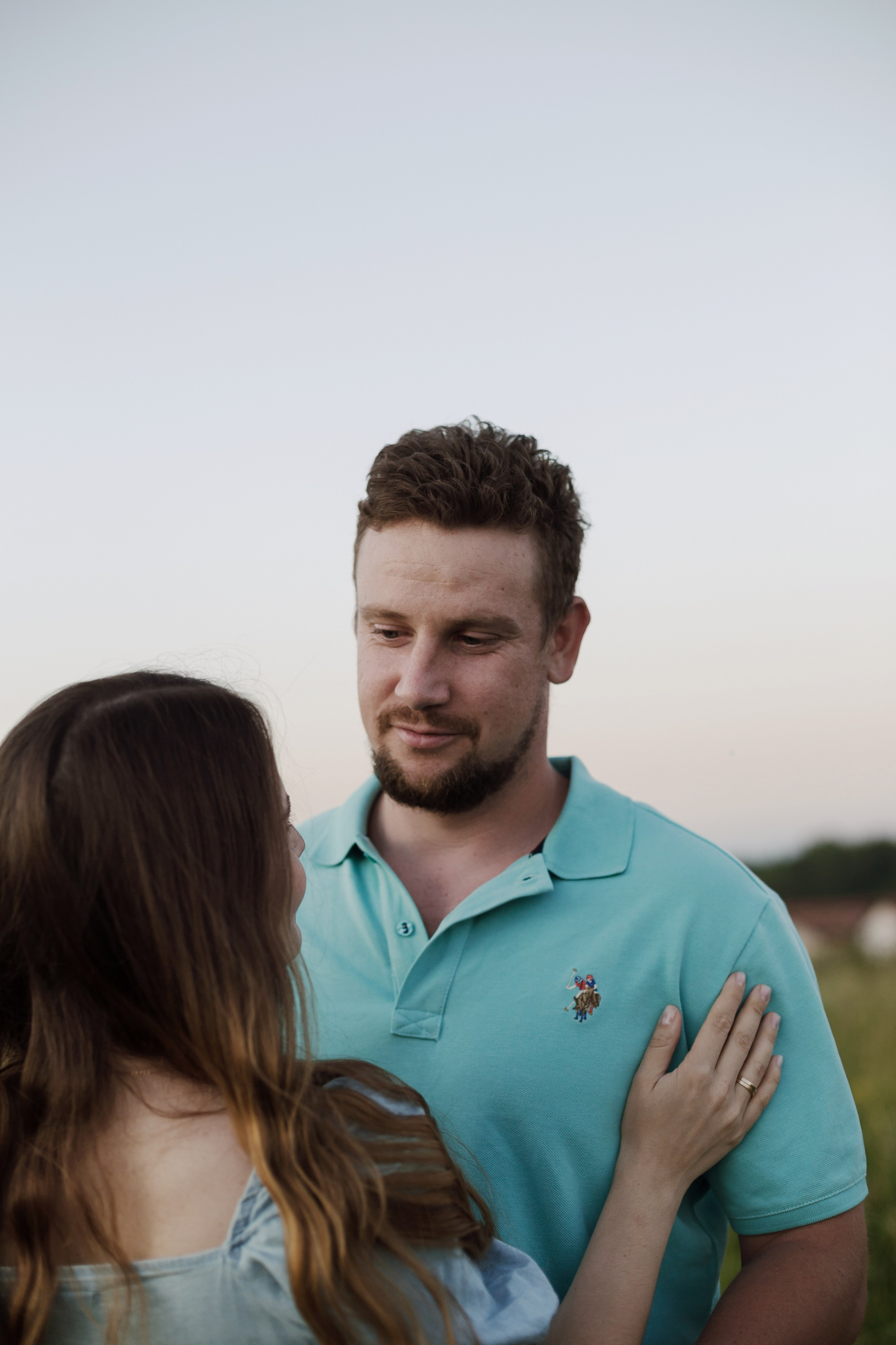 Колтушские высоты — Марина и Сергей. Портретный фотограф в Санкт-Петербурге Элина Ситникова