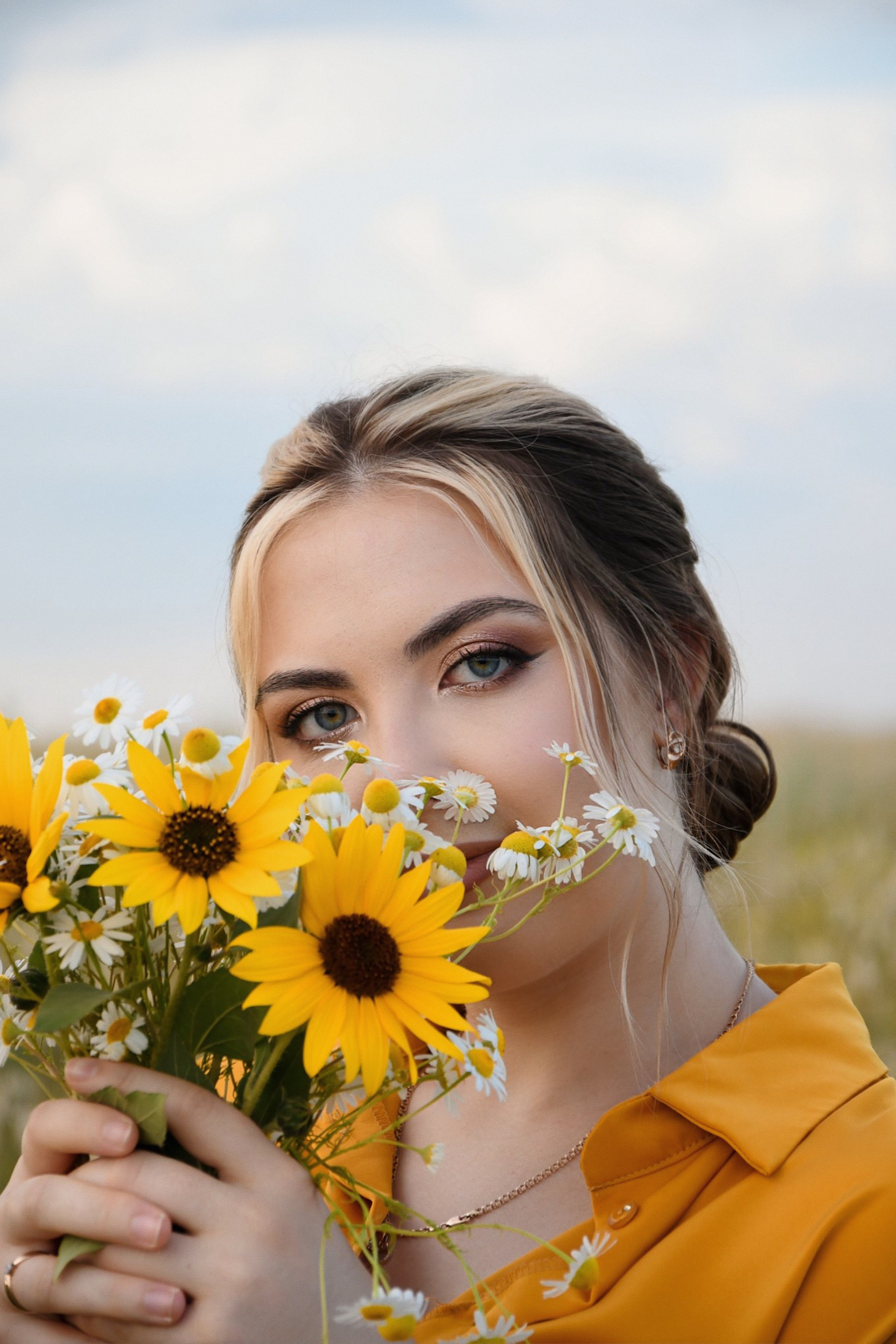 Фотосессия в поле. Фотограф Оренбург I Кристина Подольская