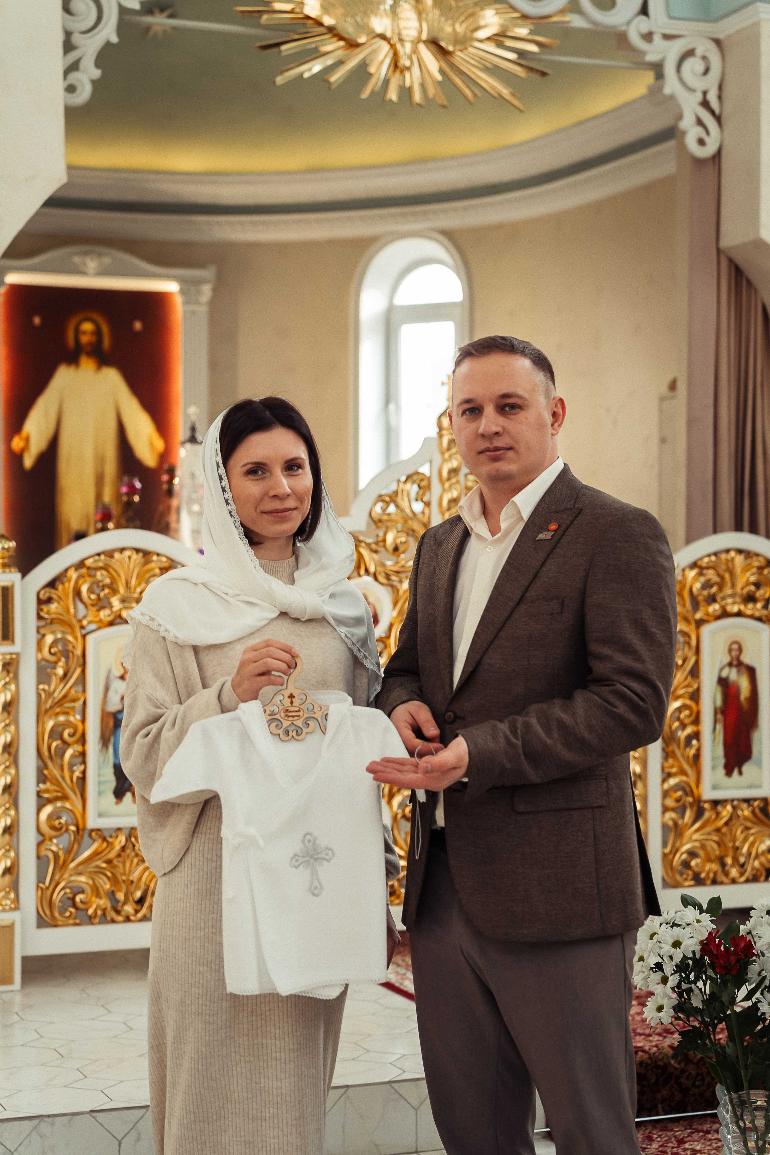 Крещение в храме Ксении Петербургской