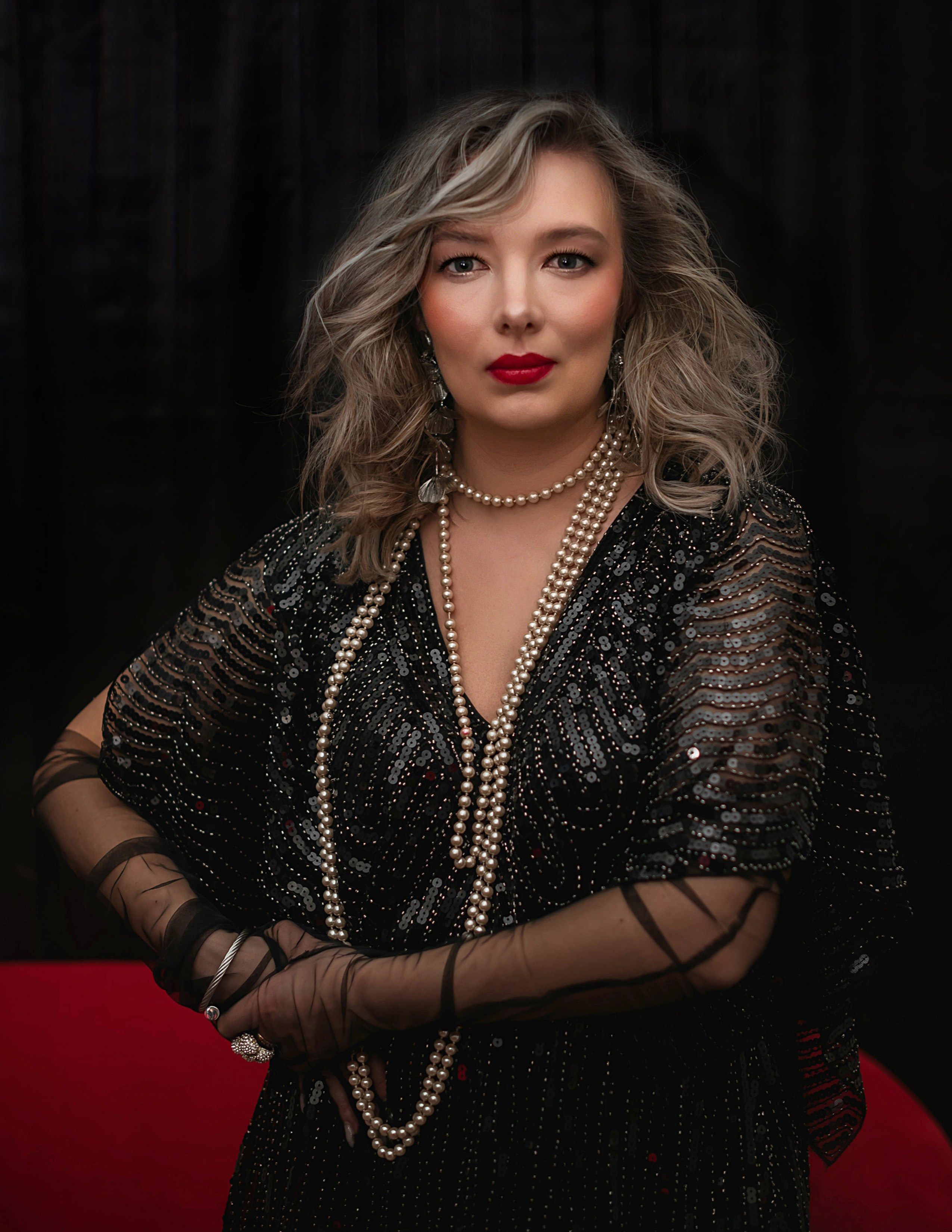 Съемка Анастасии в образе певицы. Фотограф Тула творческие фотосессии недорого Ольга Ромашина