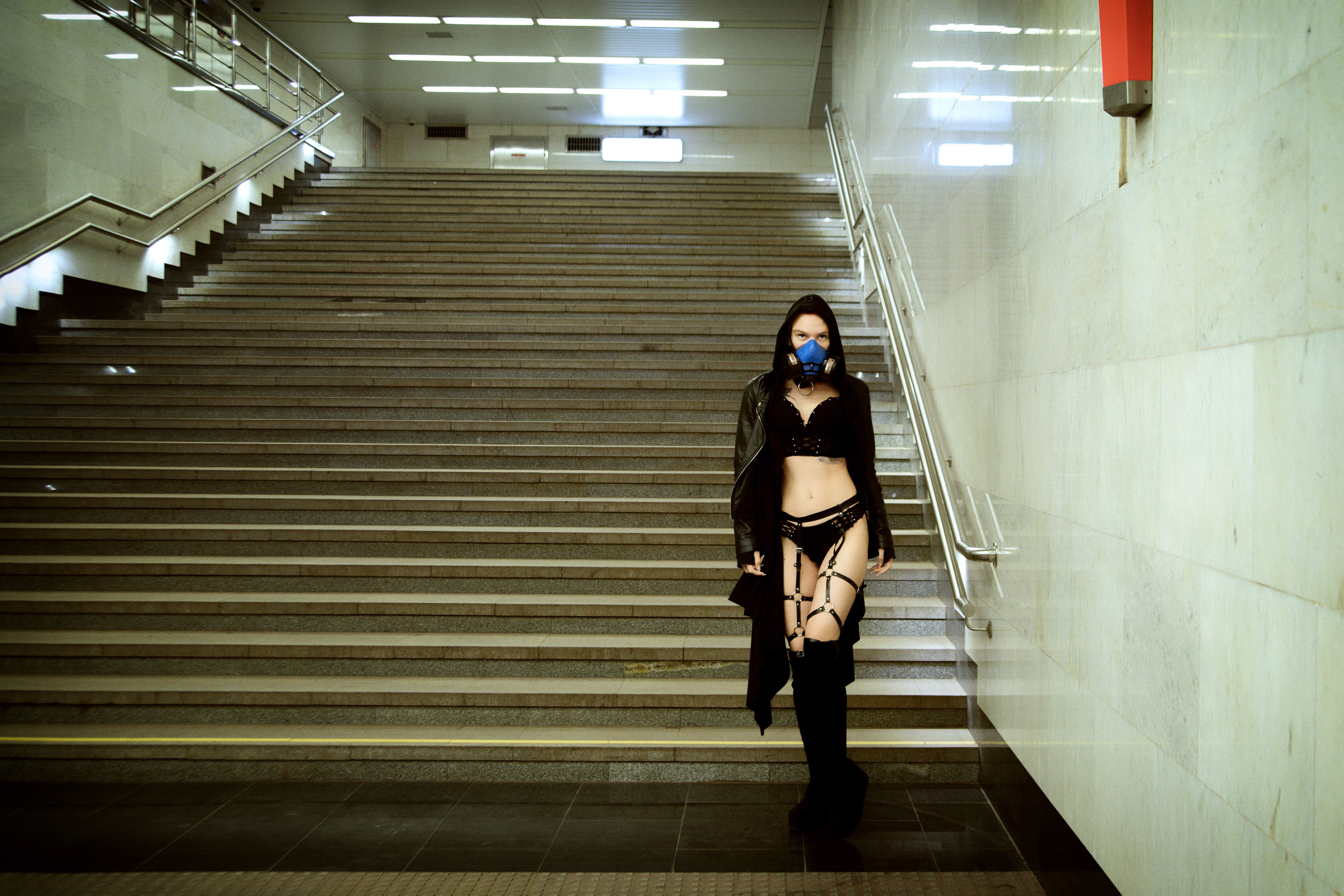 Фотосессия в метро. Москва