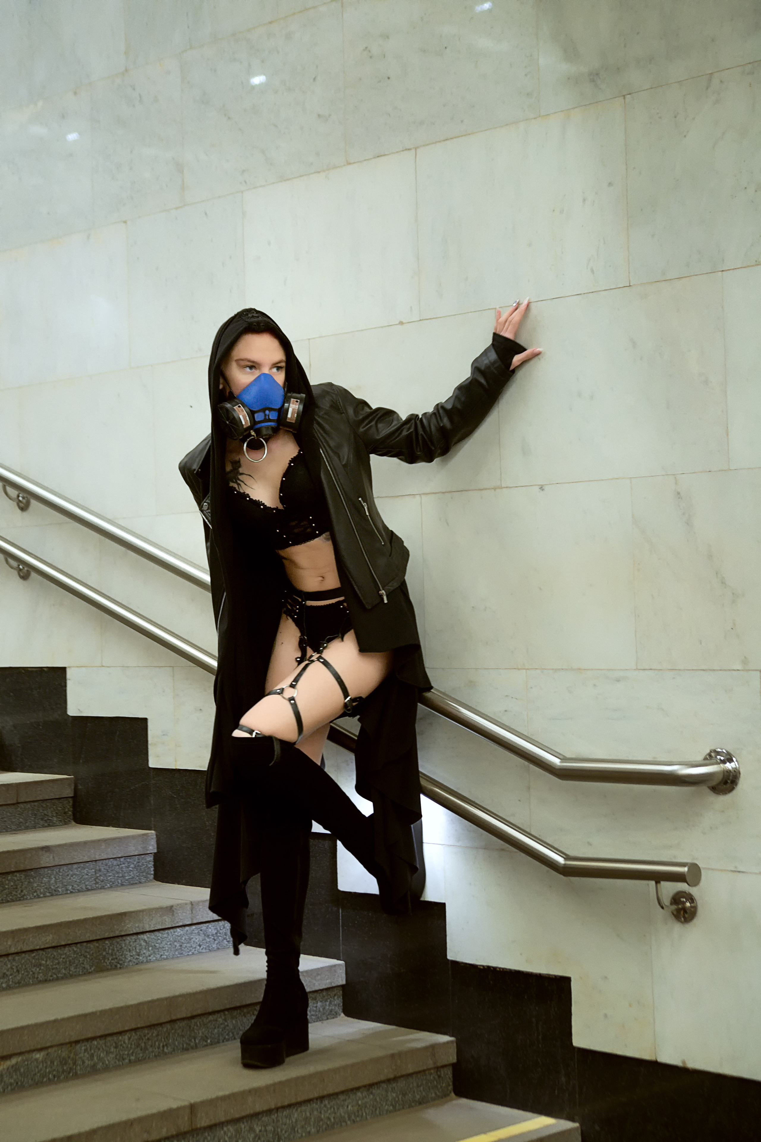 Фотосессия в метро. Москва