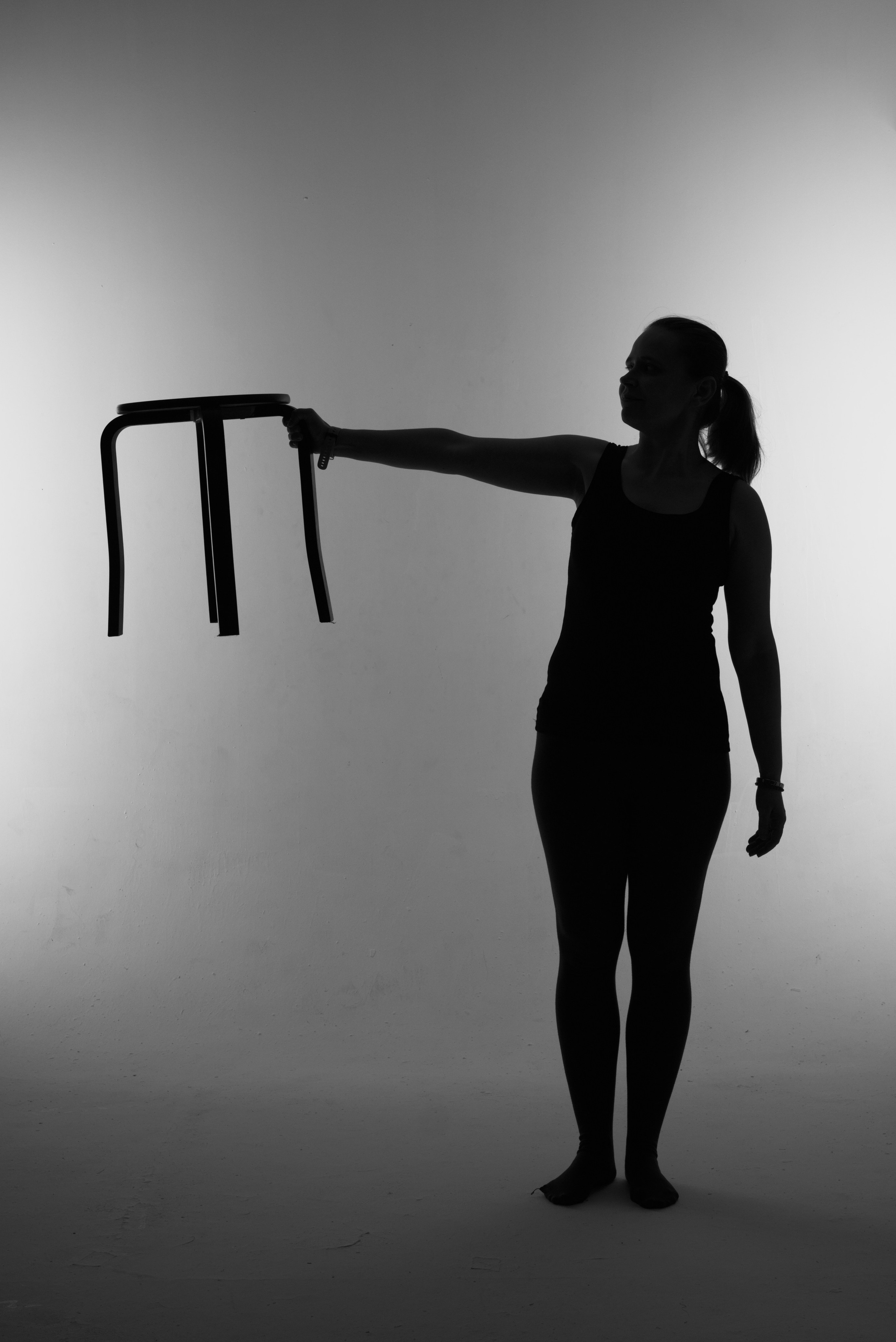 Игра с тенью чб. Мир глазами Саши Д