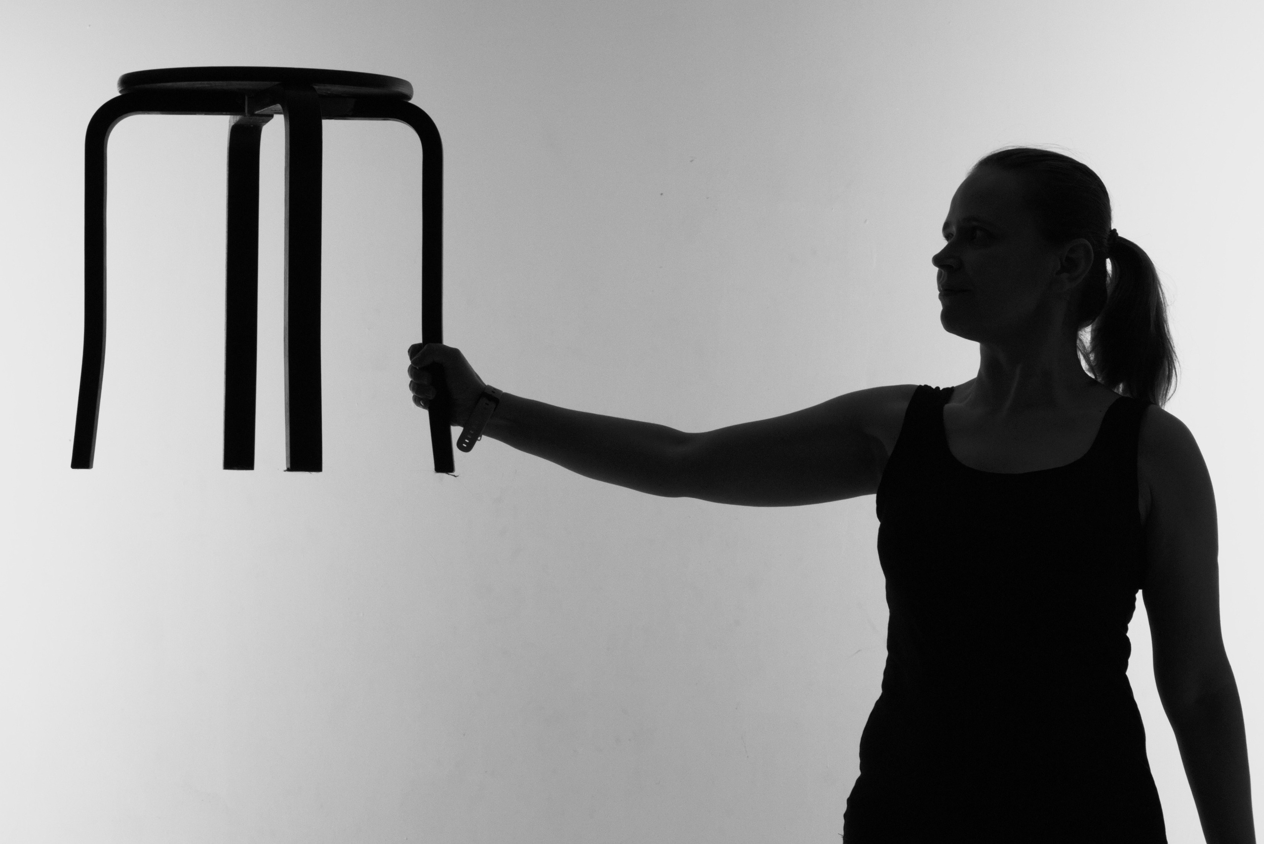 Игра с тенью чб. Мир глазами Саши Д