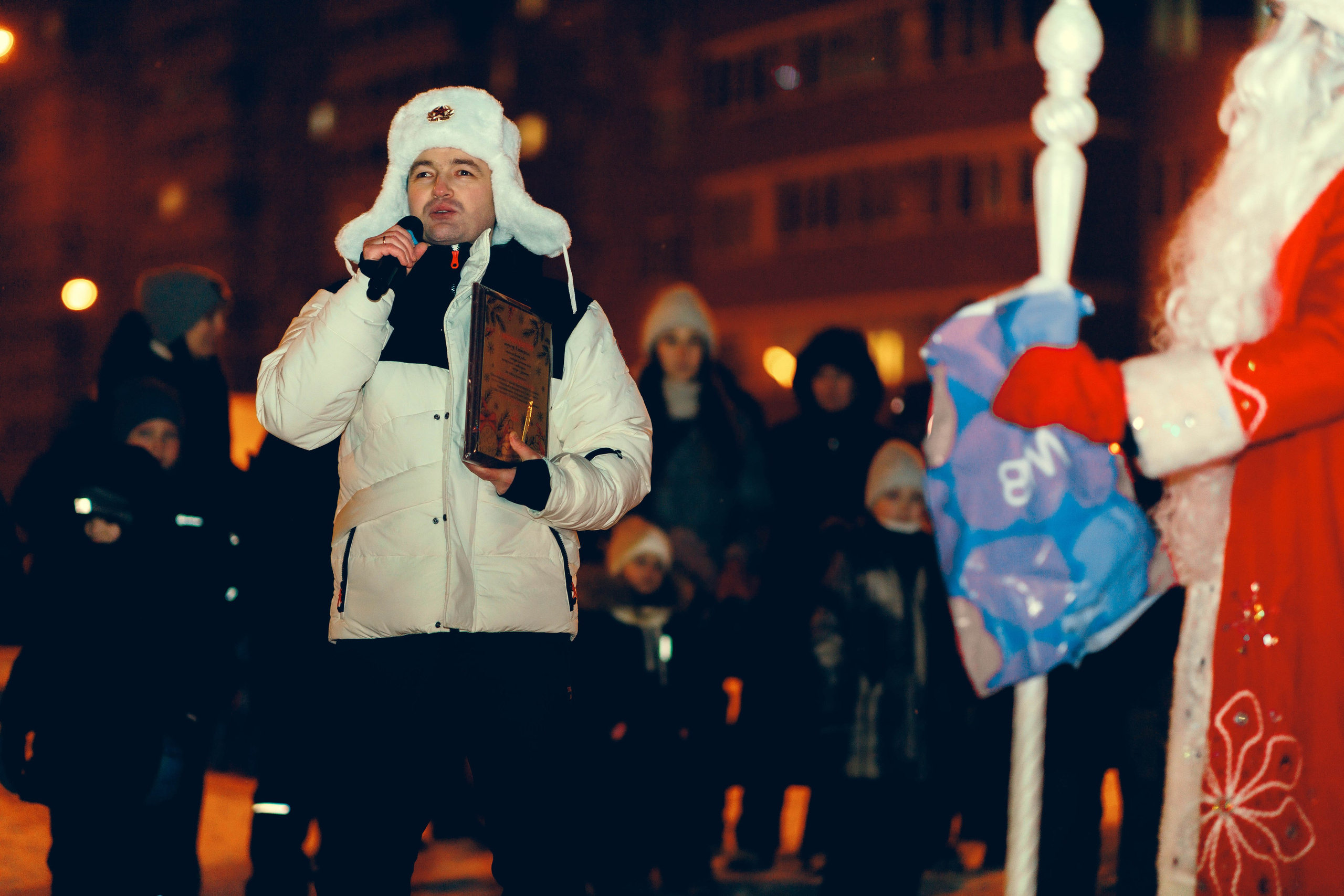 Елка в микрорайоне Университет. Фотограф г. Чебоксары Николай Фадеев