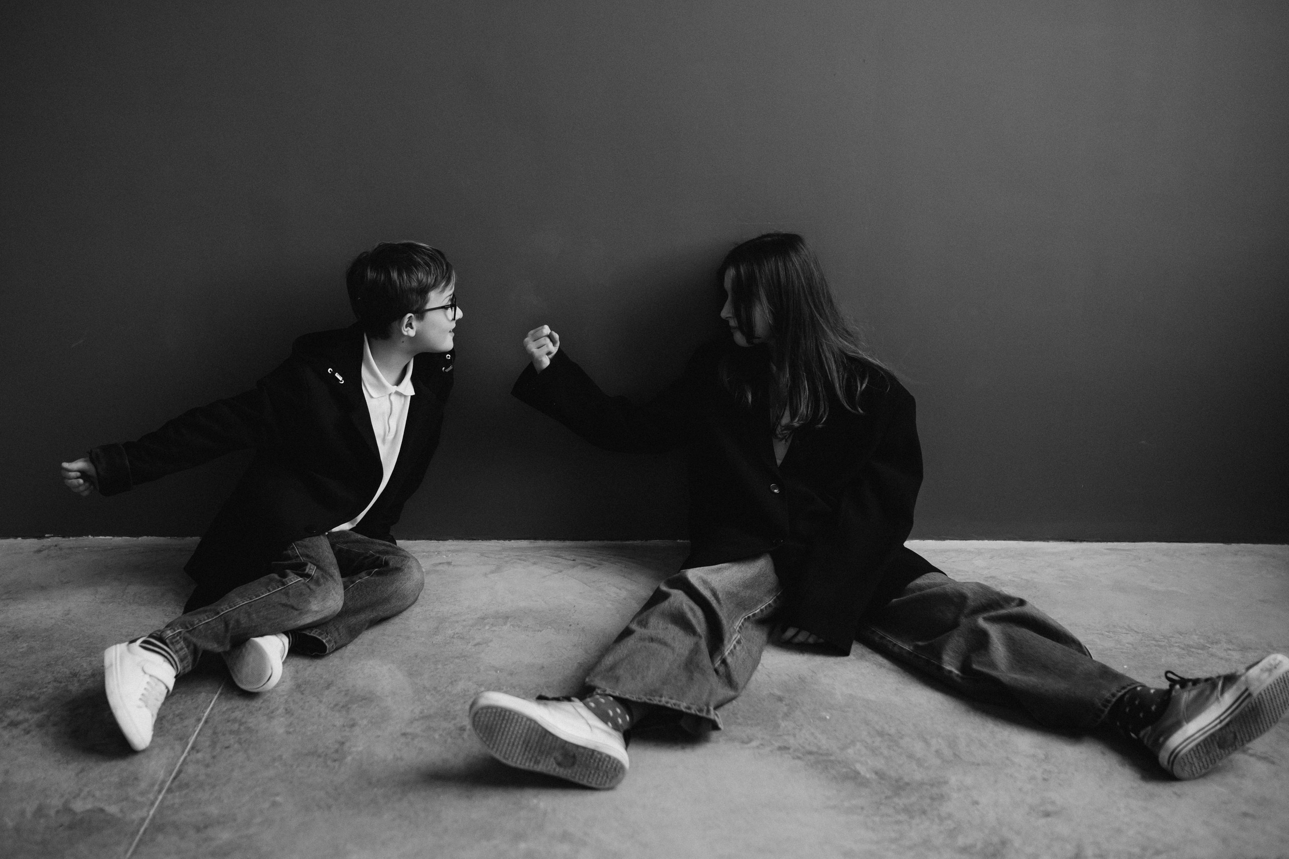 Эстетика ч/б. Семейный фотограф Юлия Роберт. Москва