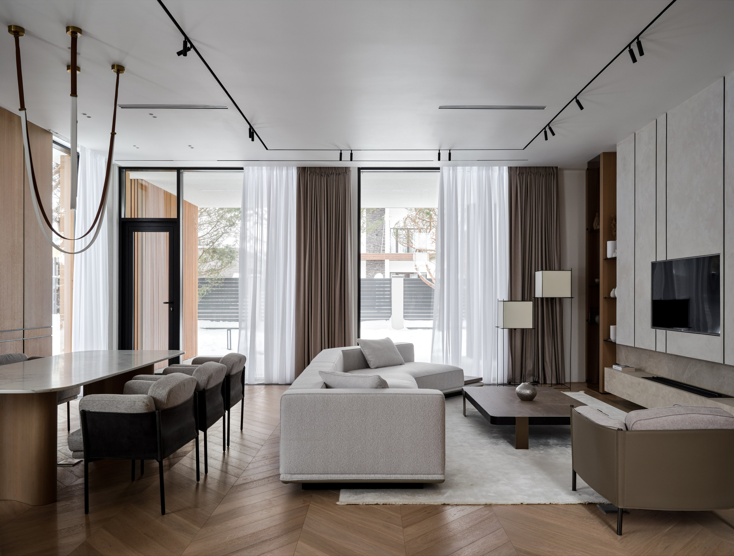 Загородный дом с идеальной атмосферой для отдыха. Интерьерный фотограф Константин Пырьев