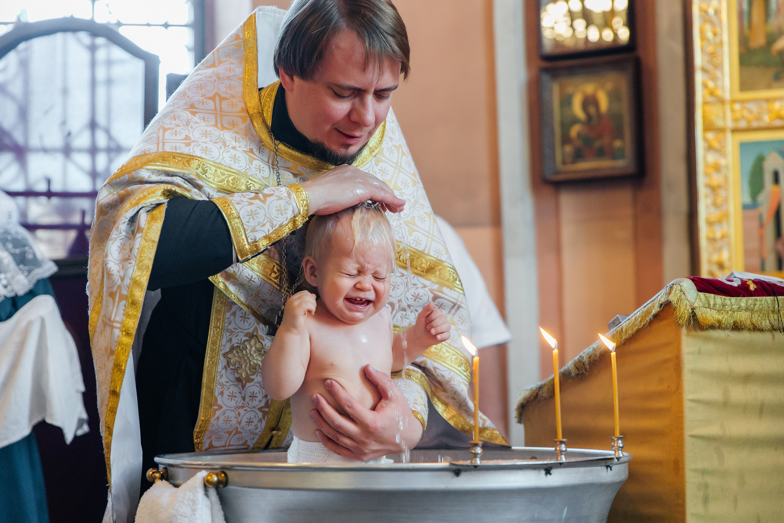 Таинство крещения Макара (18 октября 2025). Свадебный и семейный фотограф Крамар Наталья