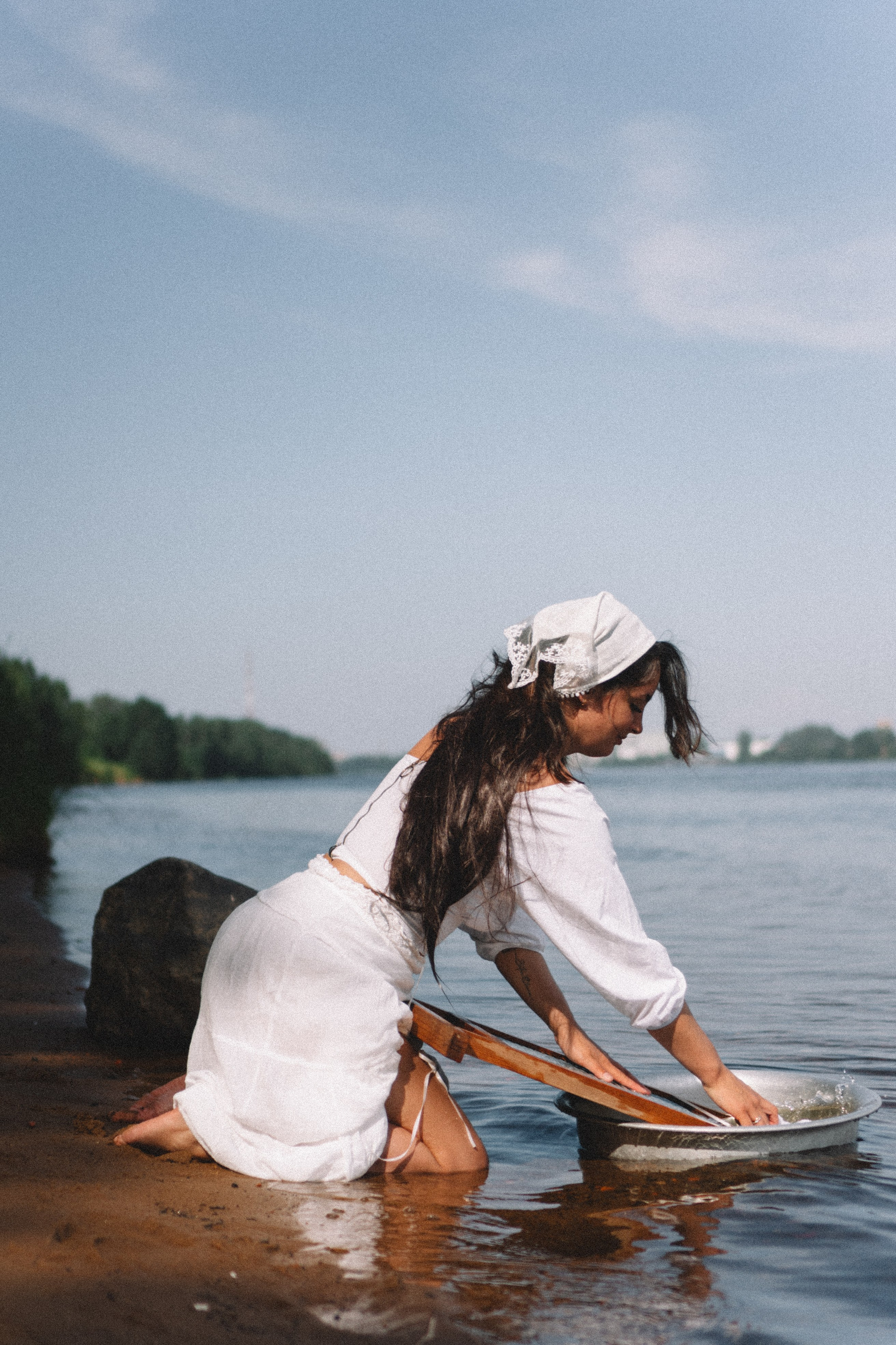 СТИРКА НА РЕКЕ. Профессиональный фотограф, Санкт-Петербург — Виктория Богомолова