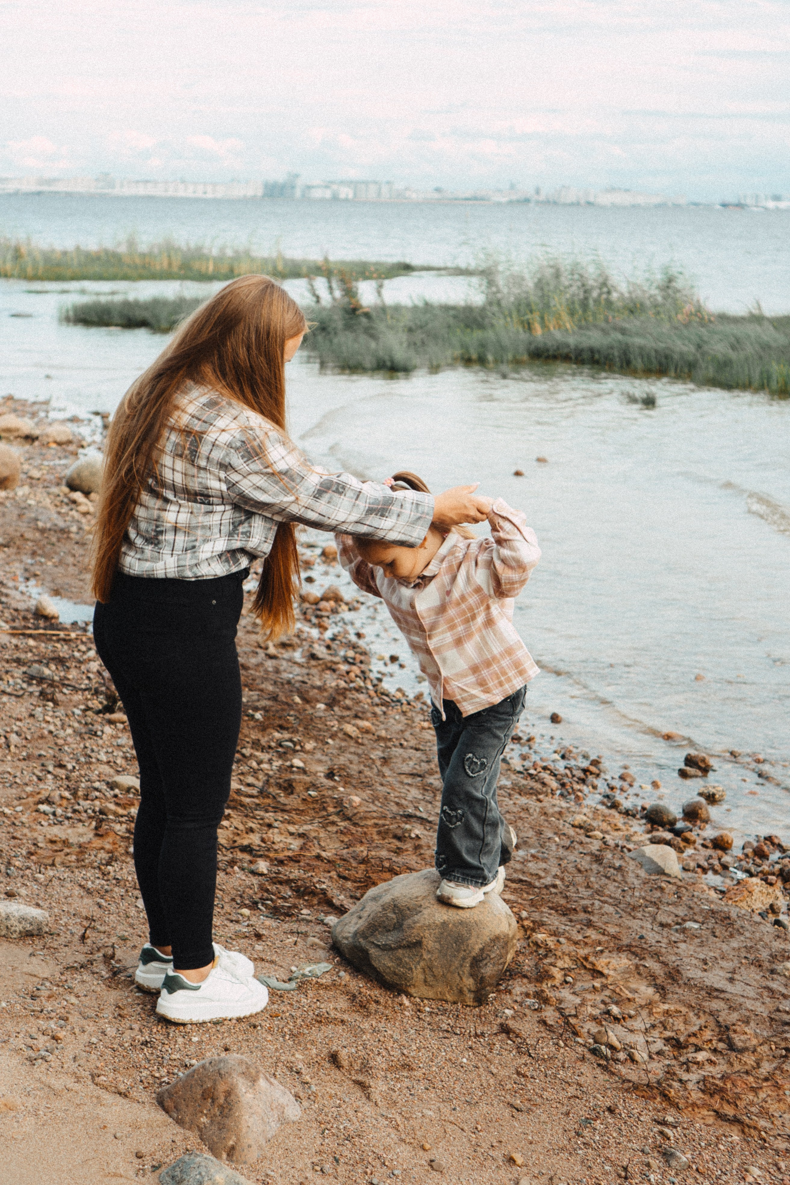 МАМА И ДОЧКА НА ФИНСКОМ ЗАЛИВЕ. Профессиональный фотограф, Санкт-Петербург — Виктория Богомолова