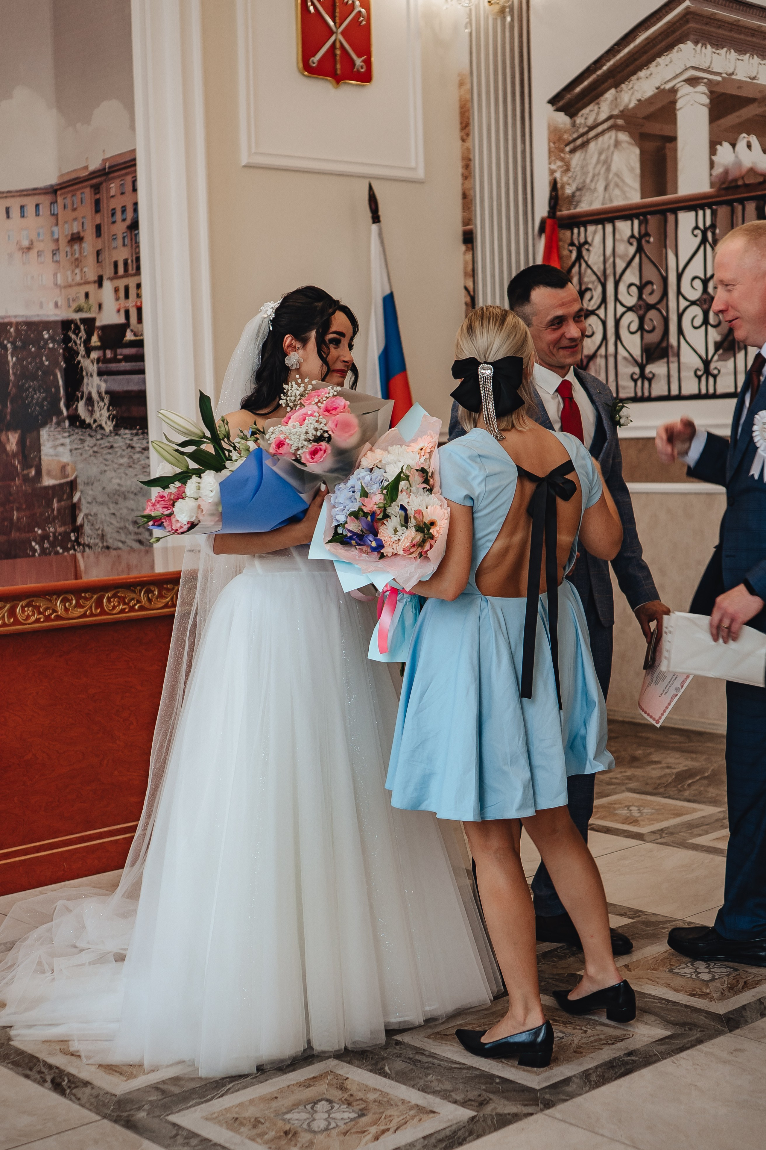 СВАДЕБНАЯ СЬЕМКА В ЗАГСЕ НА МОСКОВСКОМ ПРОСПЕКТЕ. Профессиональный фотограф, Санкт-Петербург — Виктория Богомолова