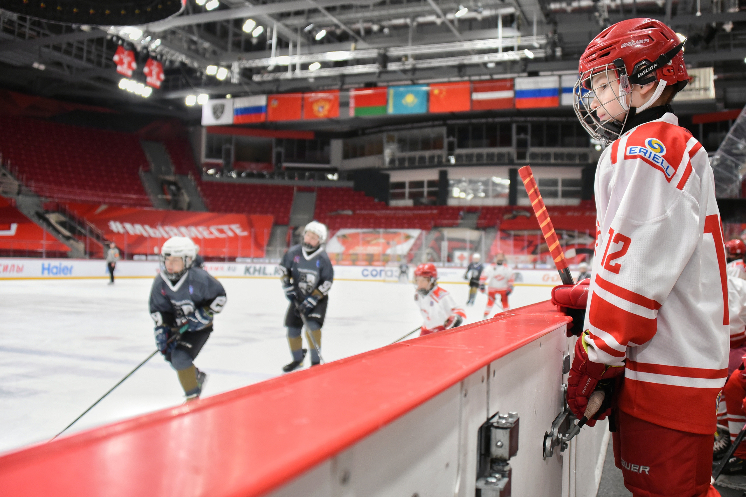 Десятый турнир по хоккею на кубок Юрия Ляпкина. Репортажный фотограф в Москве и Санкт-Петербурге Артем Лунев
