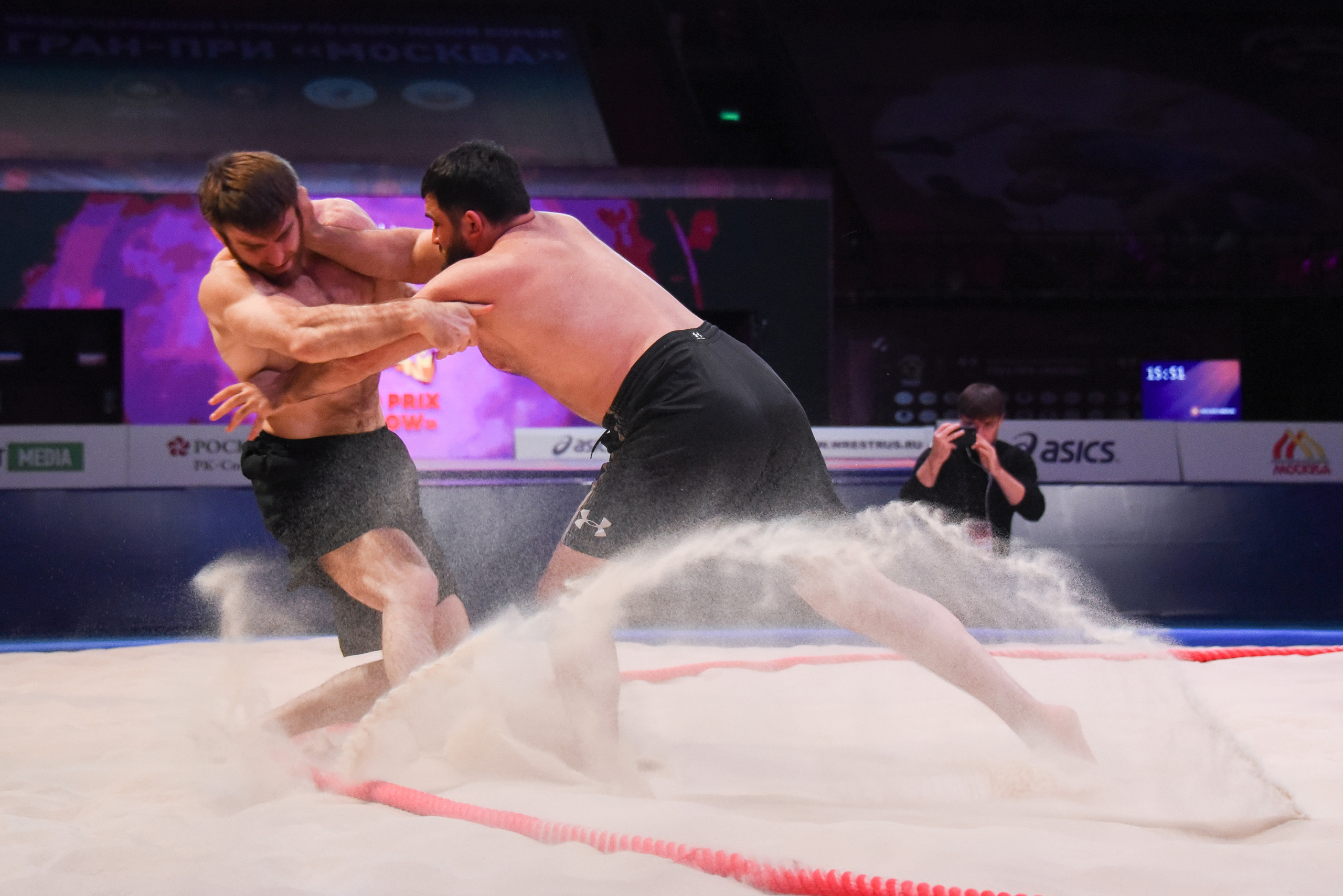 Международный турнир по спортивной борьбе Гран-при «Москва». Репортажный фотограф в Москве и Санкт-Петербурге Артем Лунев