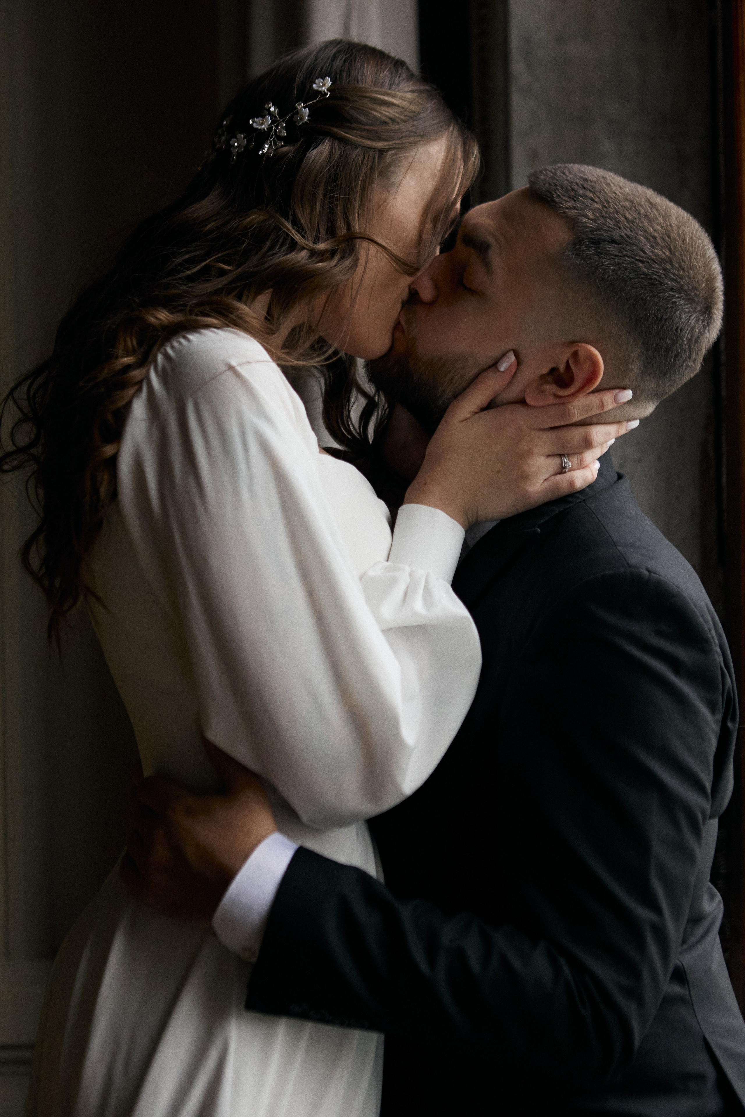 свадебная фотосессия в студии