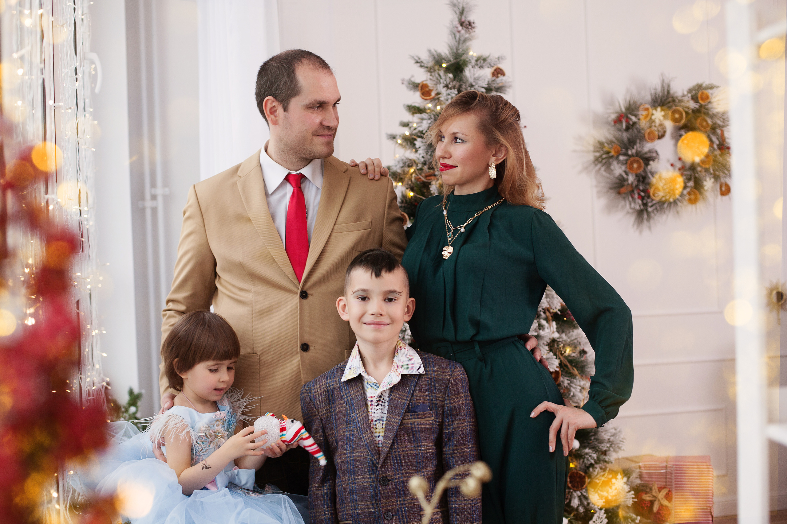 Новогодняя фотосессия. Детский и семейный фотограф в Москве Левандовская Анастасия