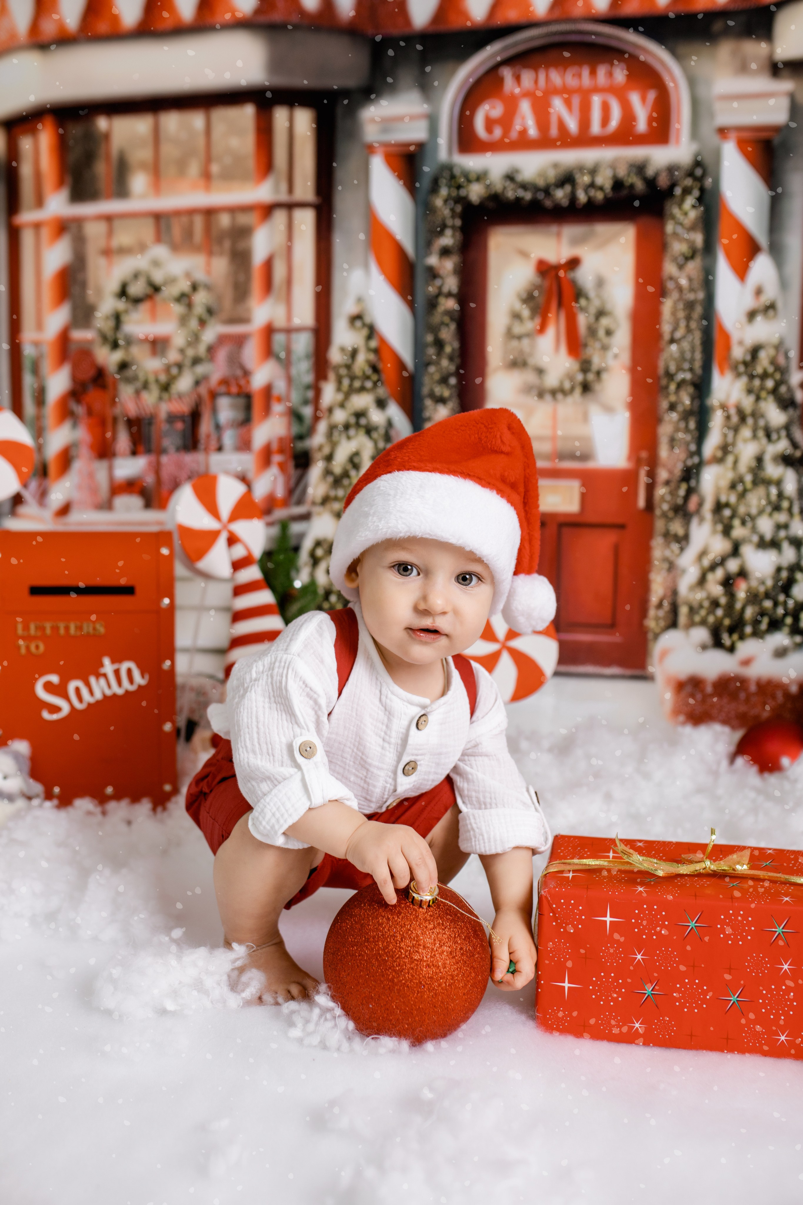 Новогодние локации. Детская фотостудия в Москве