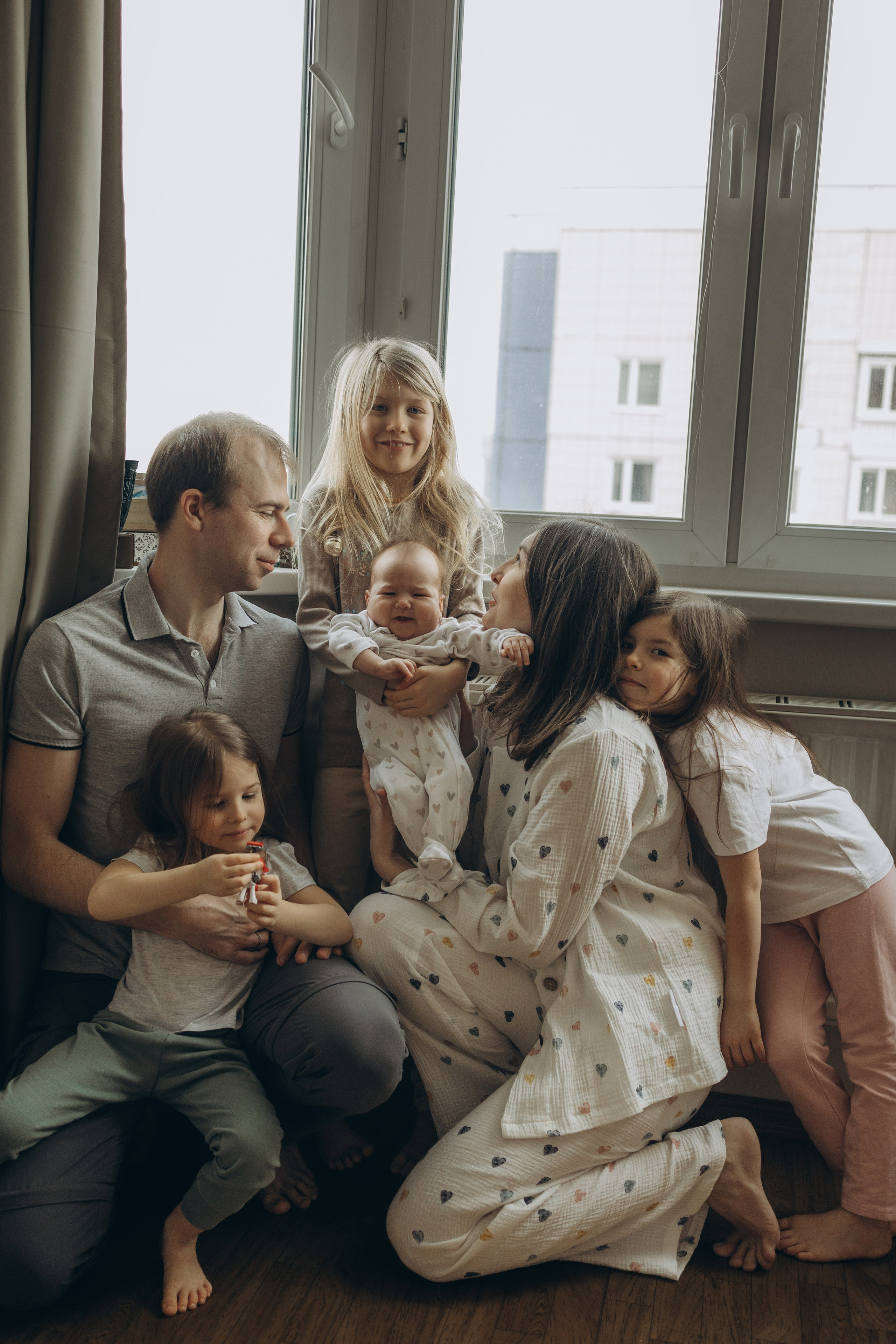 Эля, Вася, Алиса, Ева, Мира и Яся. Семейный фотограф в Москве Виктория Ястребинская