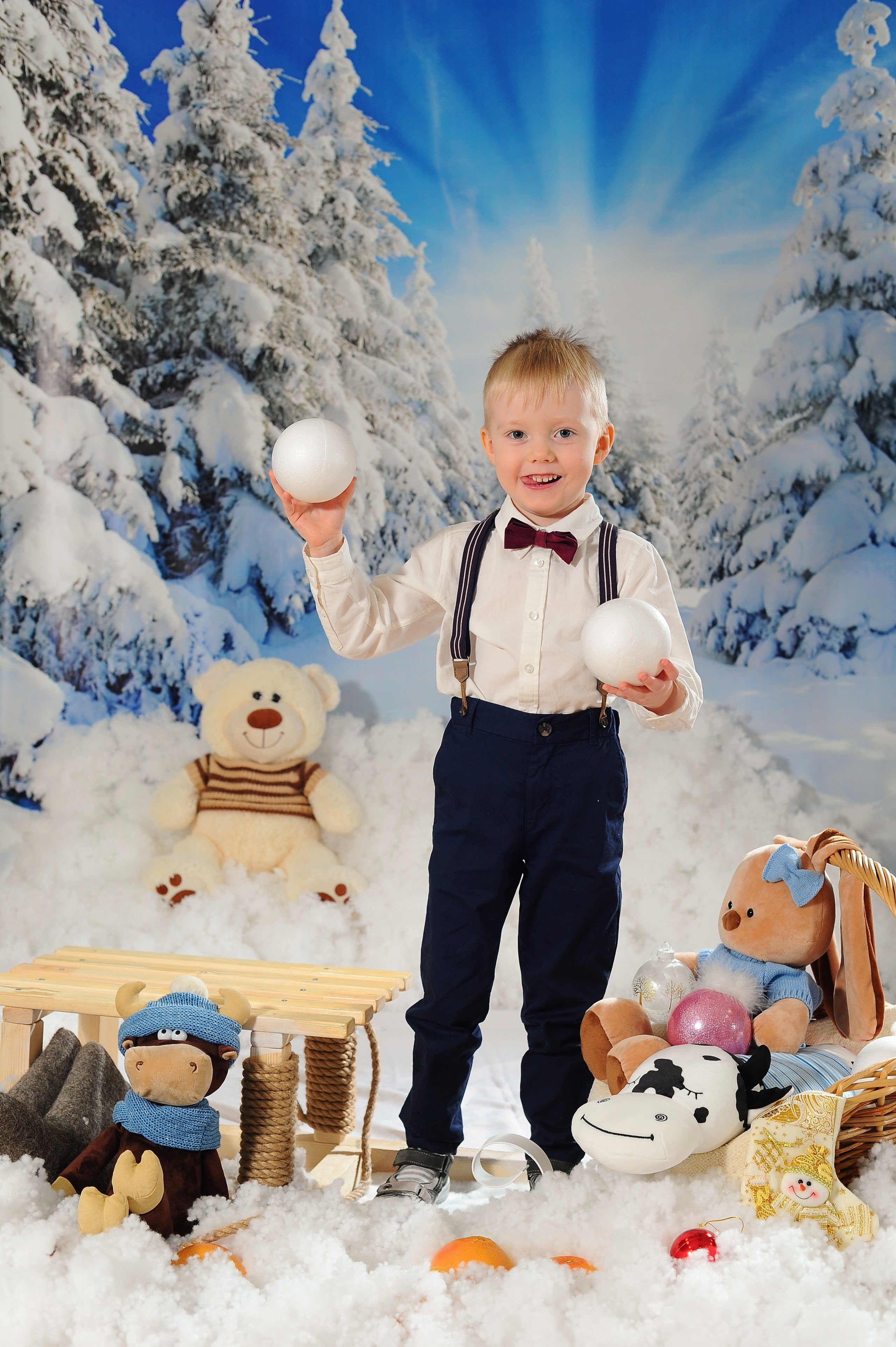 Новогодний лес