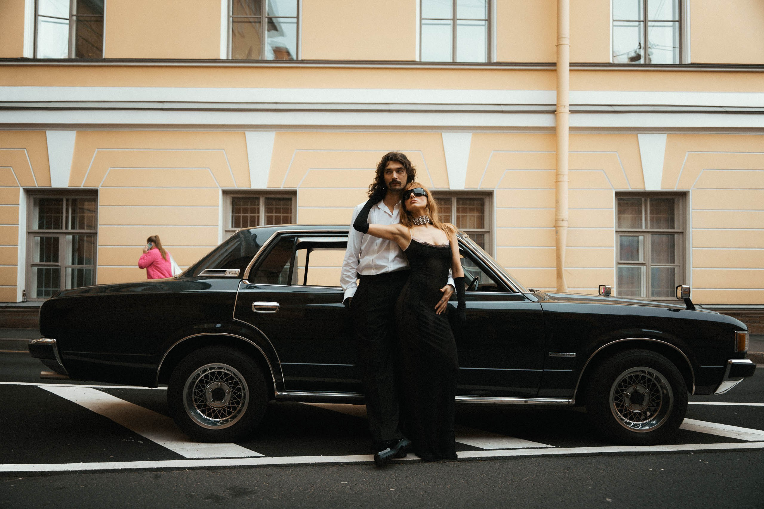 Neon Sin — editorial-съёмка пары в Санкт-Петербурге