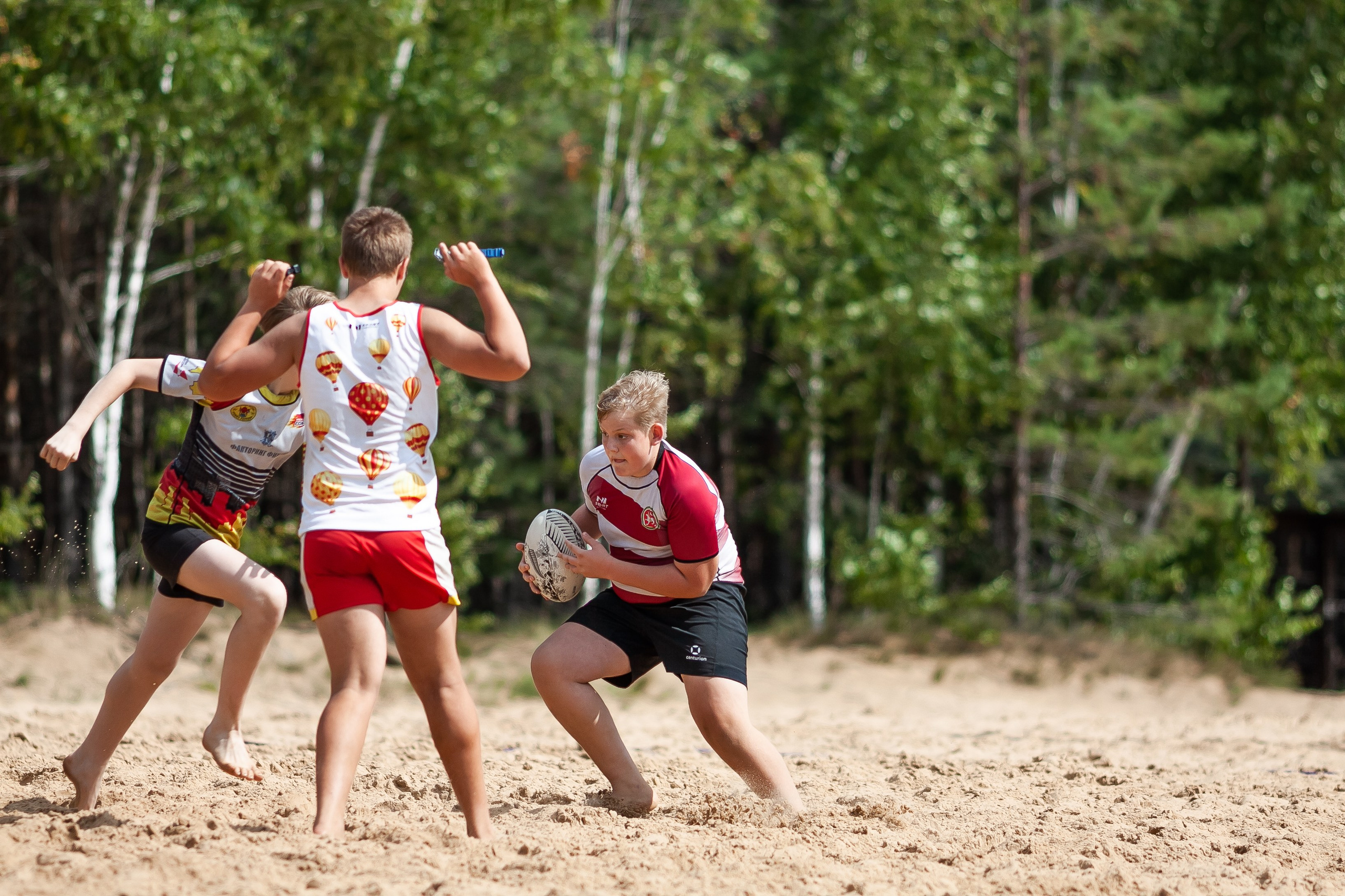«Кубок «Молота» по пляжному Регби. Фотография