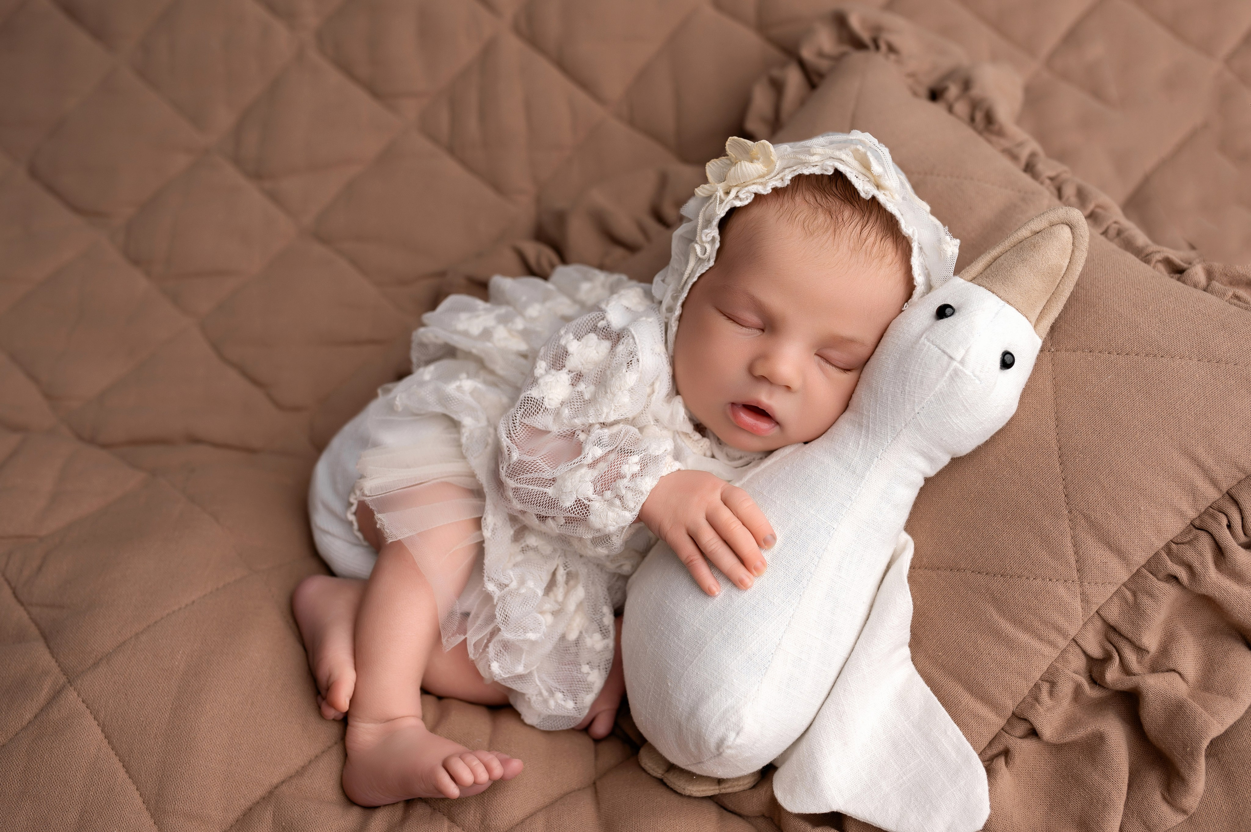 Новорождённые девочки. Детский фотограф новорождённых в Минске Боровик Екатерина