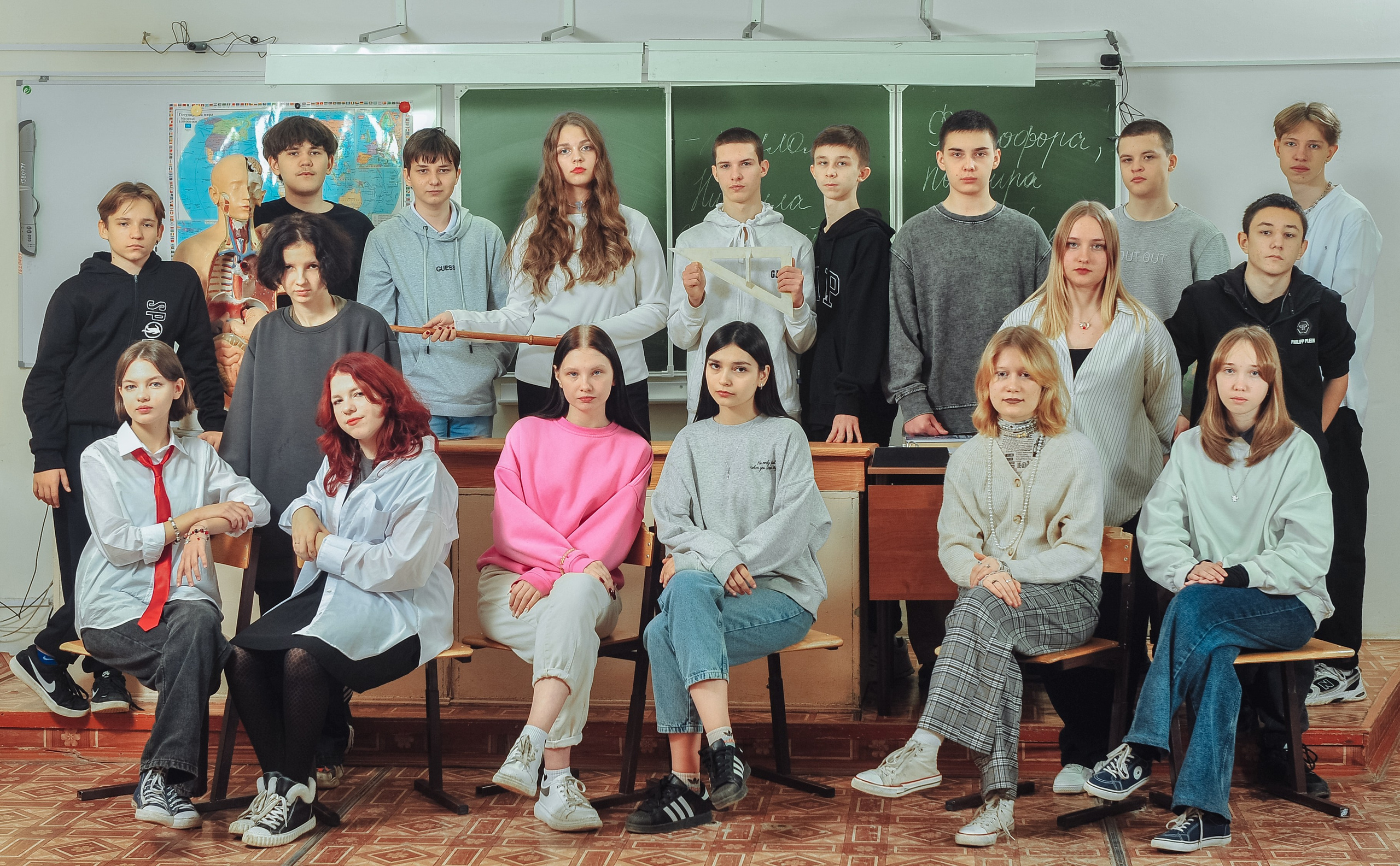 Школьная фотография. Фотограф Евгений Ситников