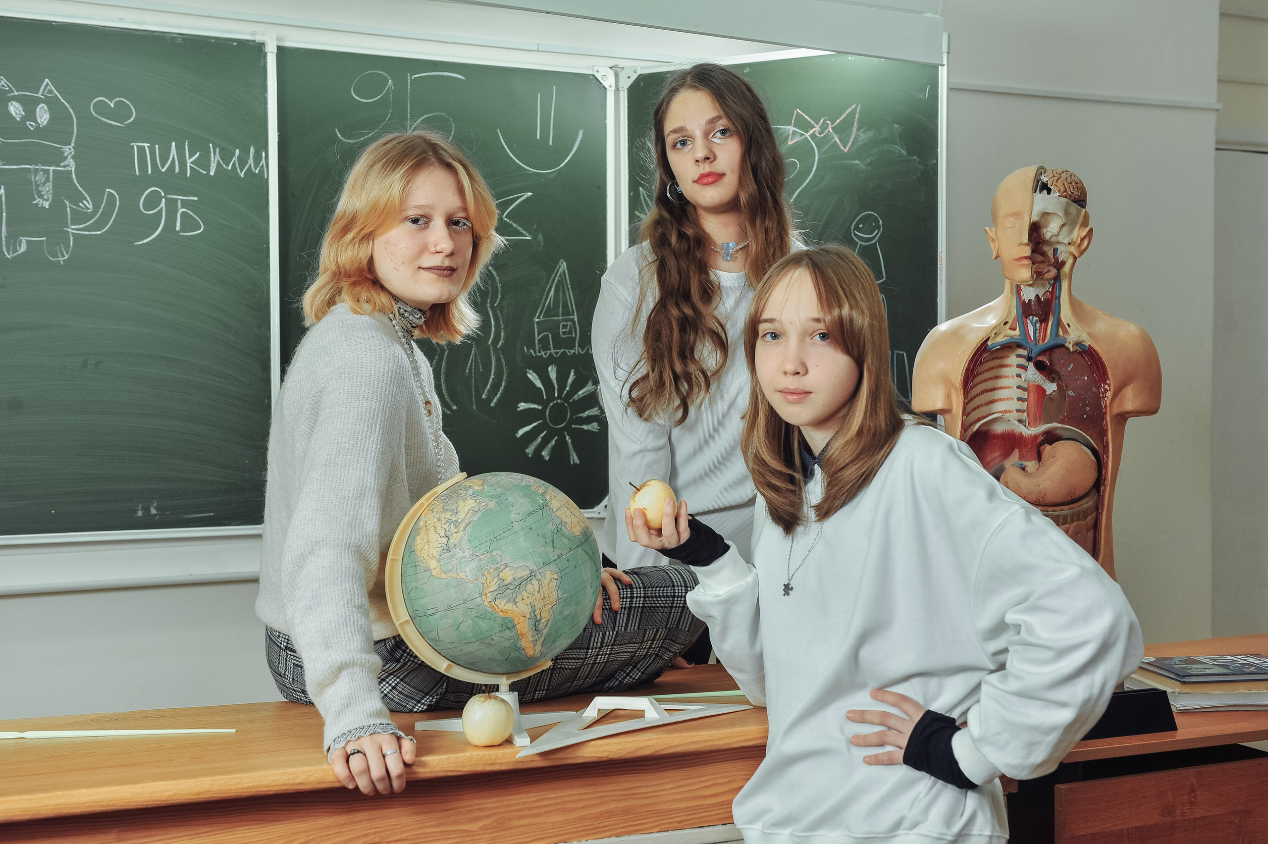 Школьная фотография. Фотограф Евгений Ситников