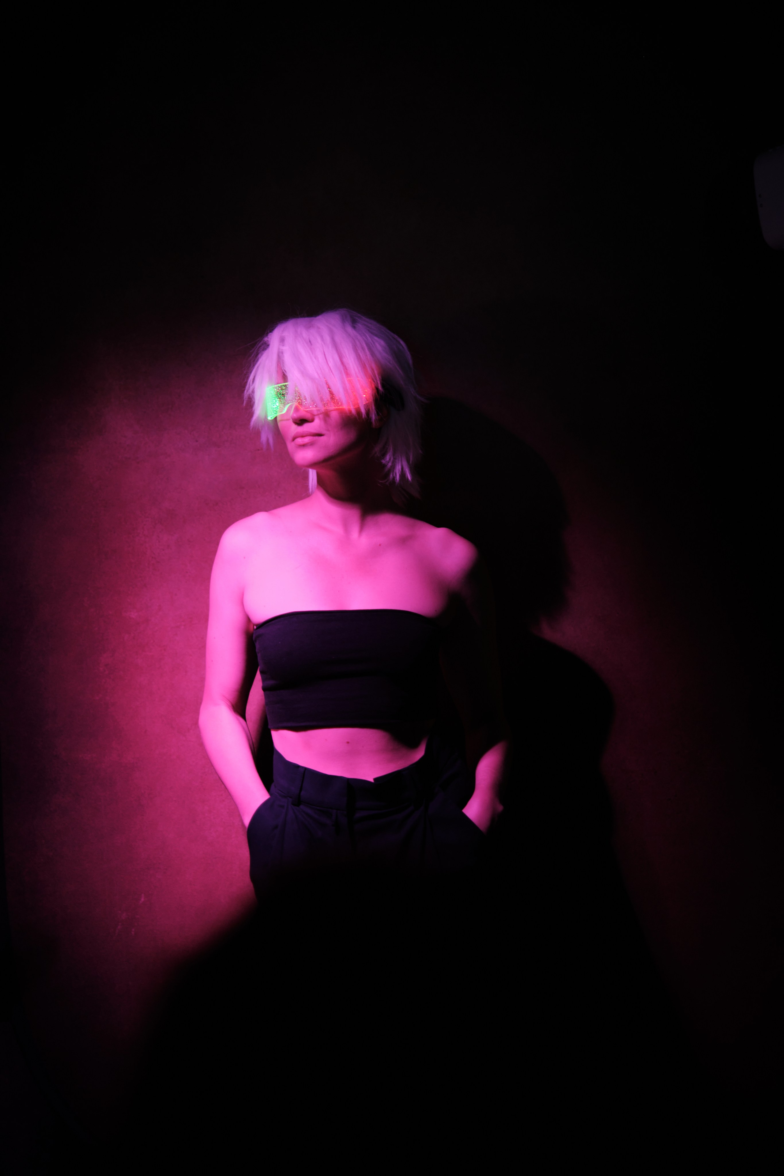 Портрет в духе Киберпанк-театра