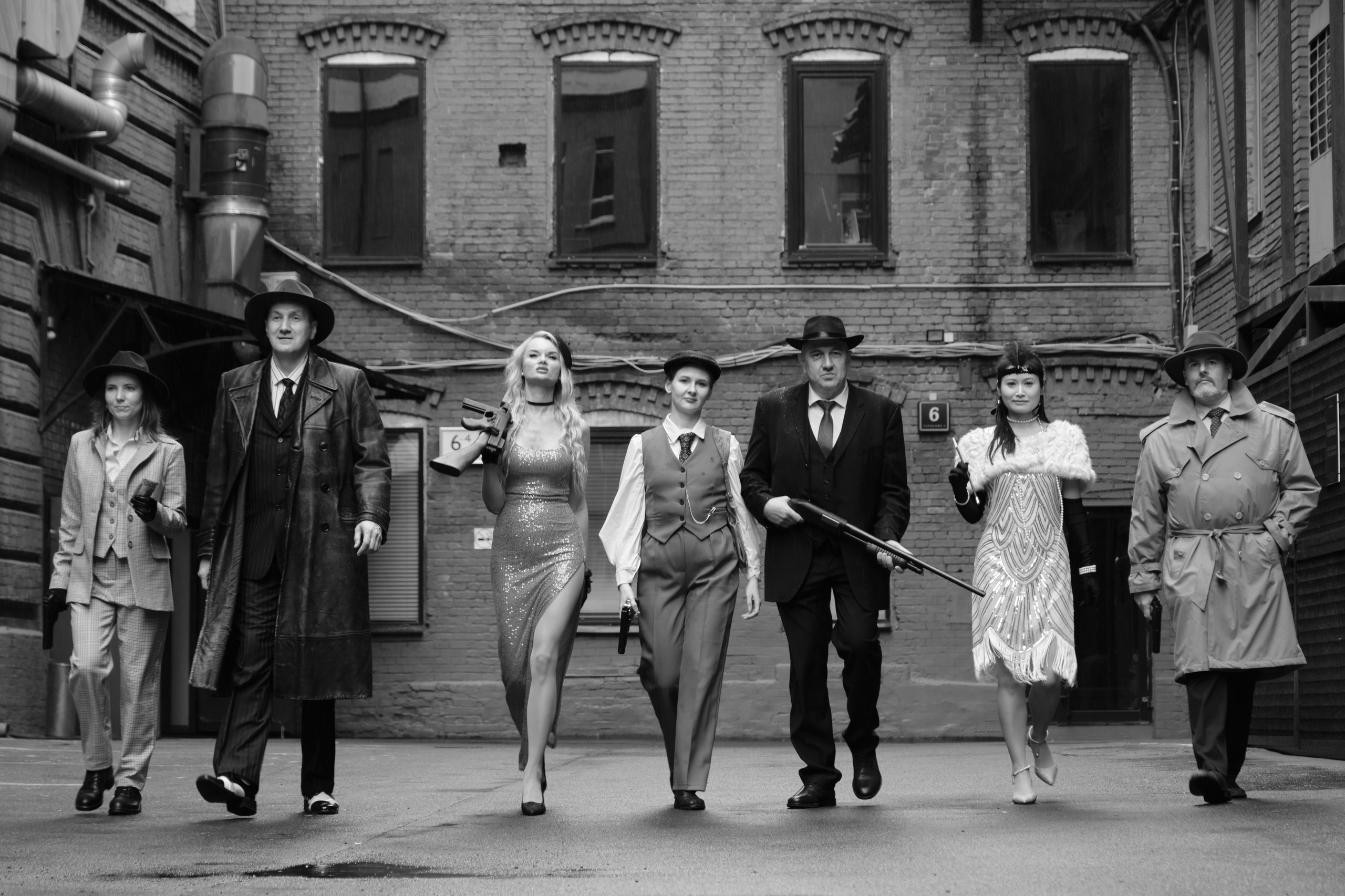 Фотосессия в стиле Чикаго 1930 г. IS — Игорь Сержант | Фотография и рисунок