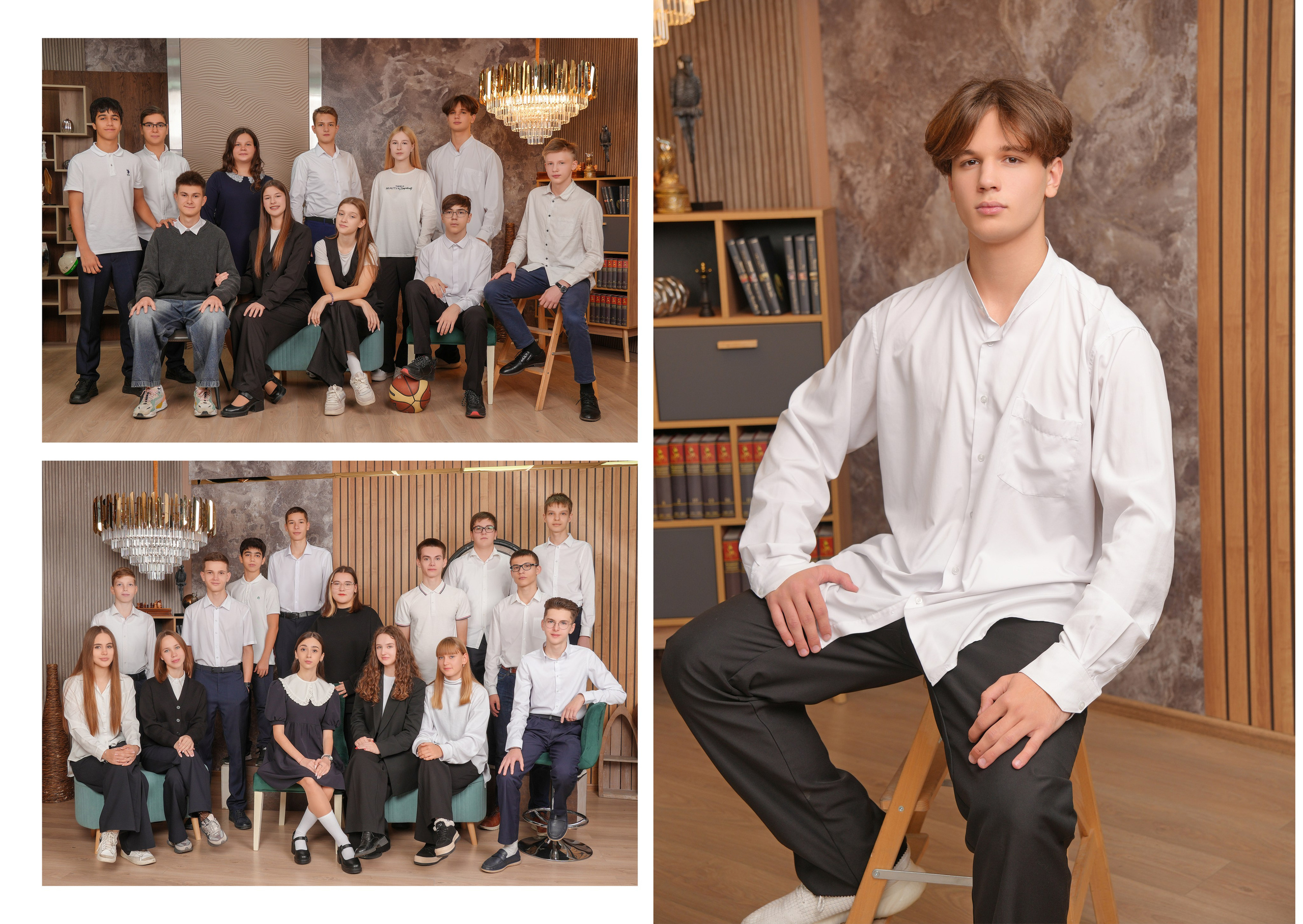 ШКОЛА 2 — 9 «А» класс. Красивый выпускной альбом в Краснодаре