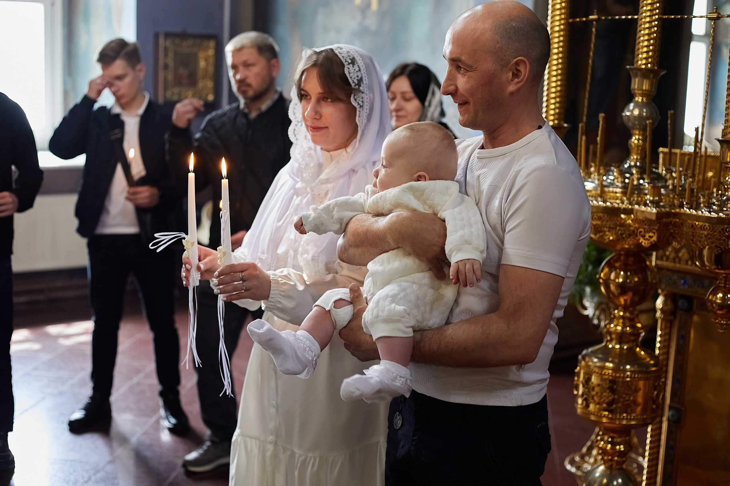 Крещение Ярослава. Семейный и детский фотограф в Ярославле Юлия Галашина