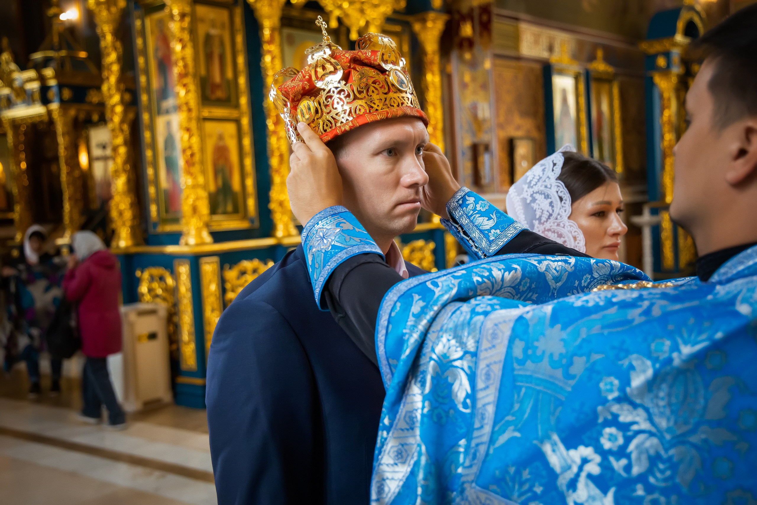 В Храме. Семейный и Свадебный фотограф в Астане Александр Астапов
