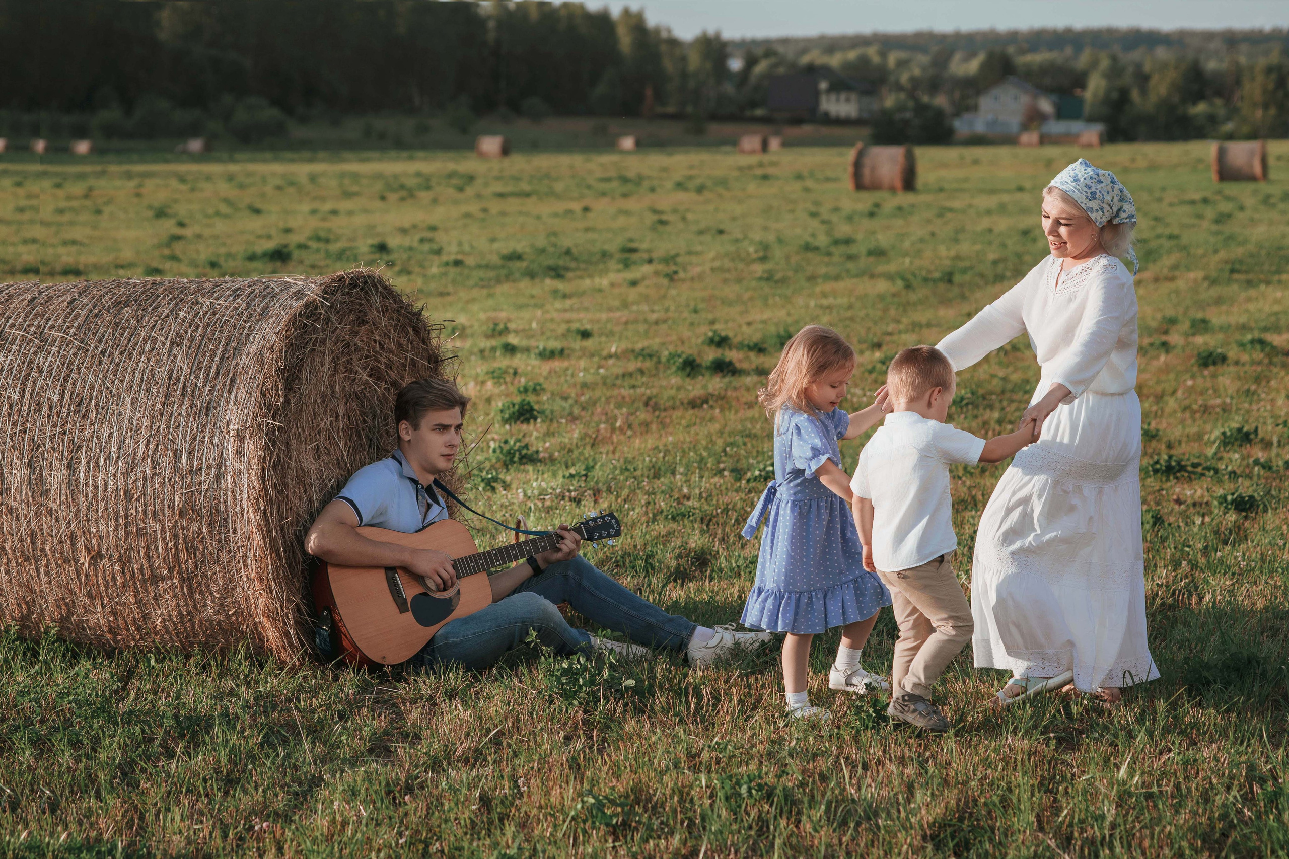Прогулка в поле. Фотограф в Москве Мухина Ирина