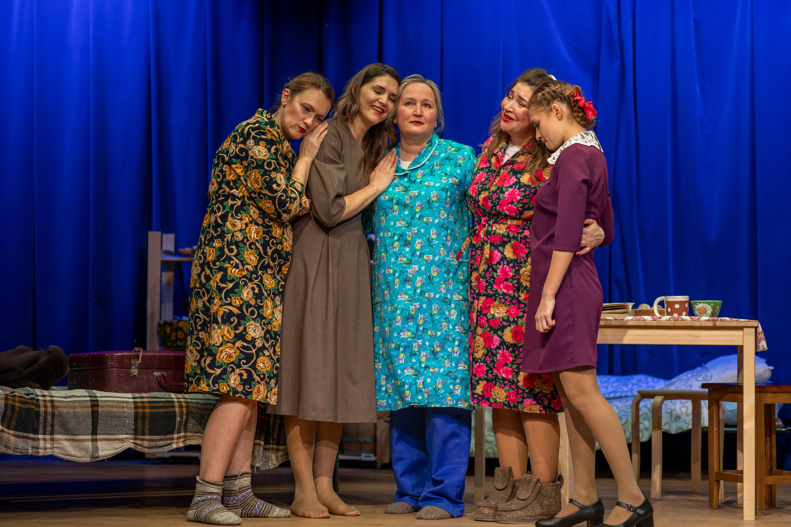 «Девчата», спектакль театральной студии «Дом». Фотограф Сергей Ловкий