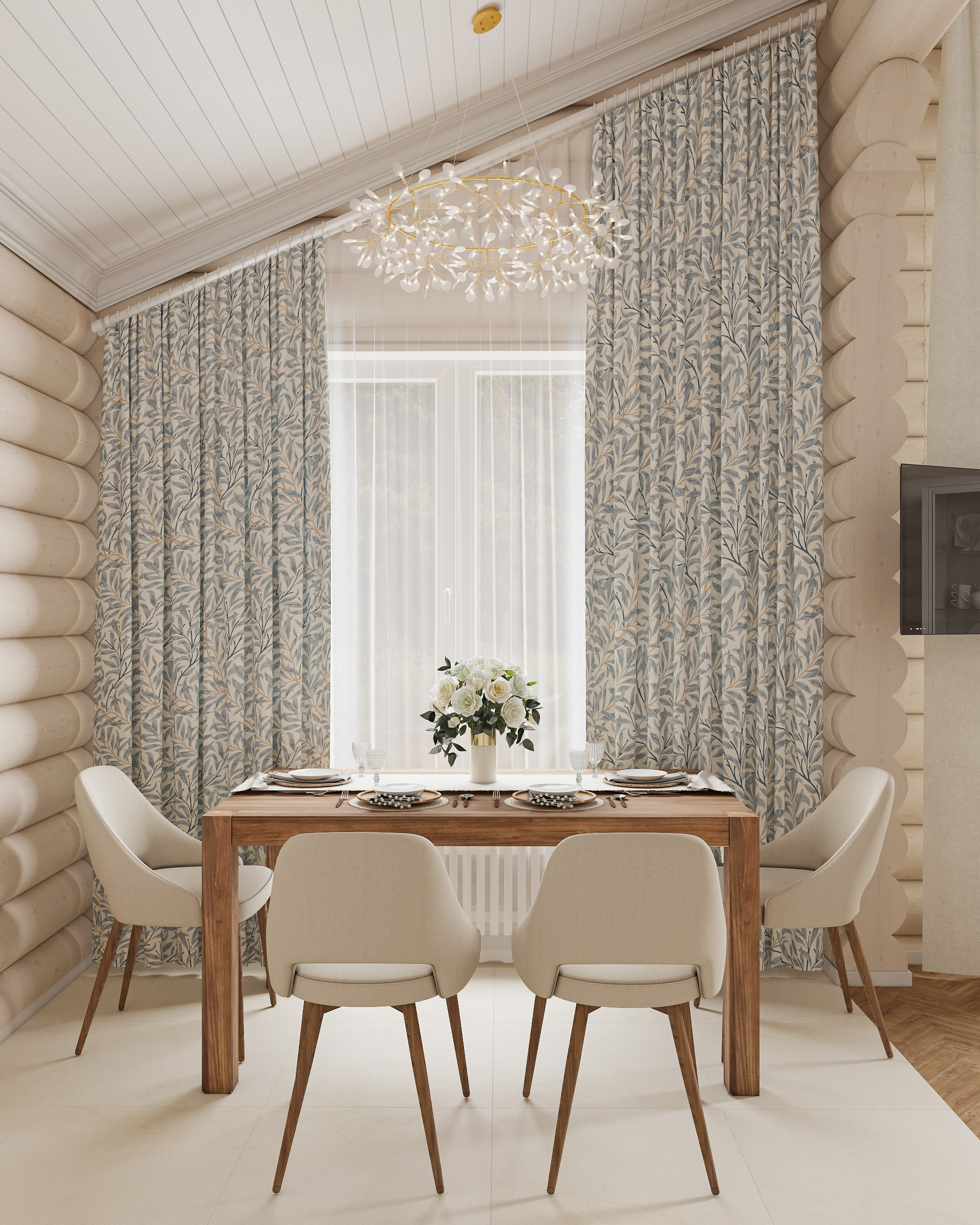 Дом из бревна