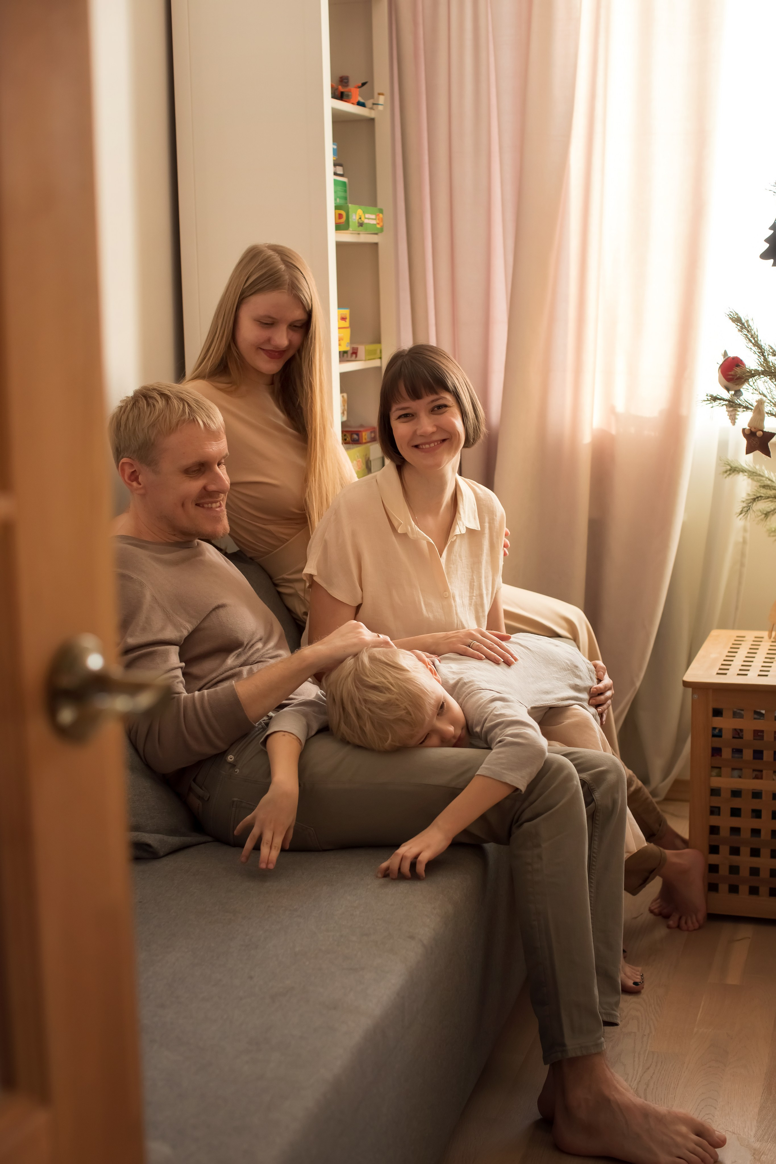 Старый Новый год. Семейный и детский фотограф в Саратове Полина Коткина