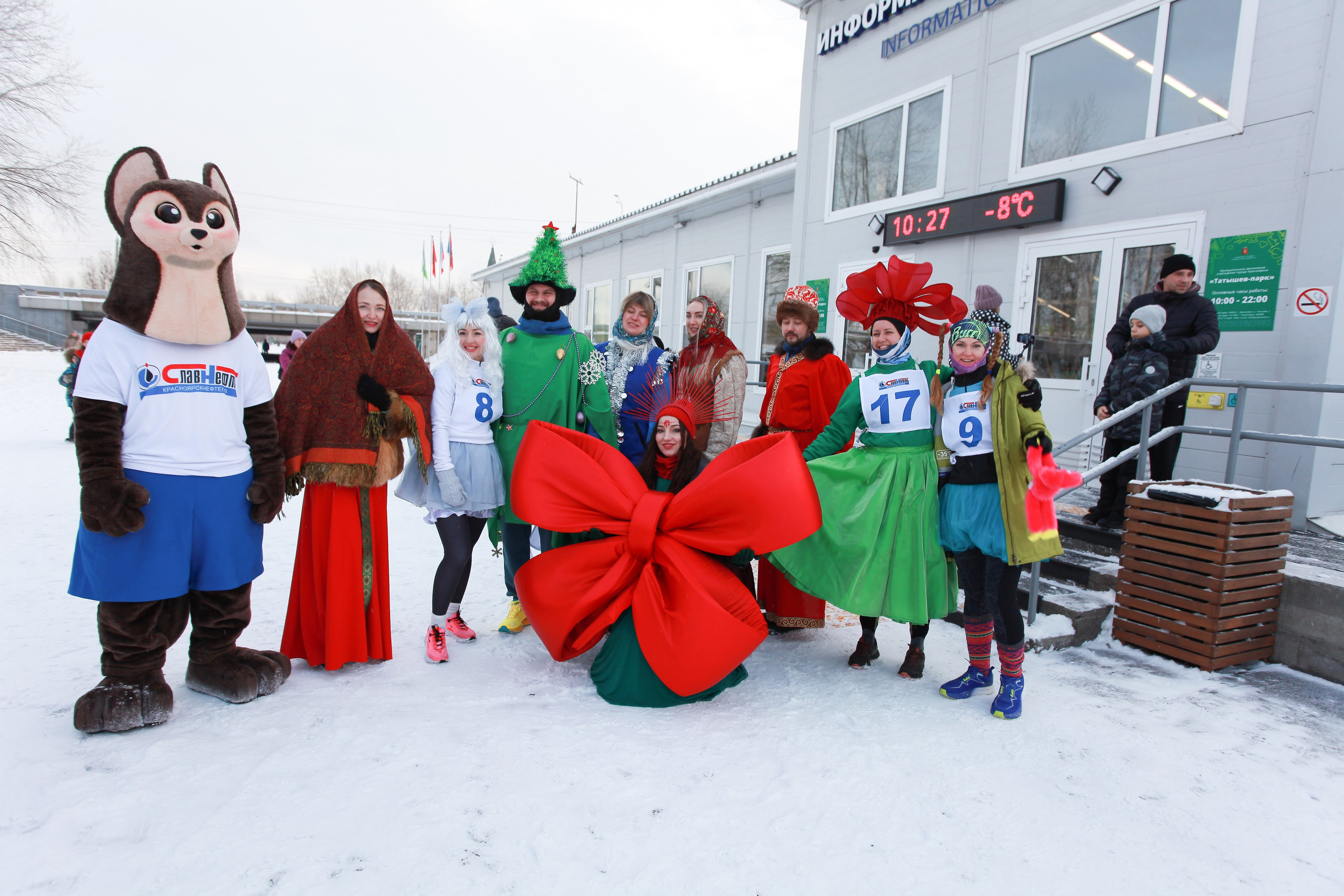 НГ Марафон Славнефть. Фотограф Дарья Локотко в Красноярске