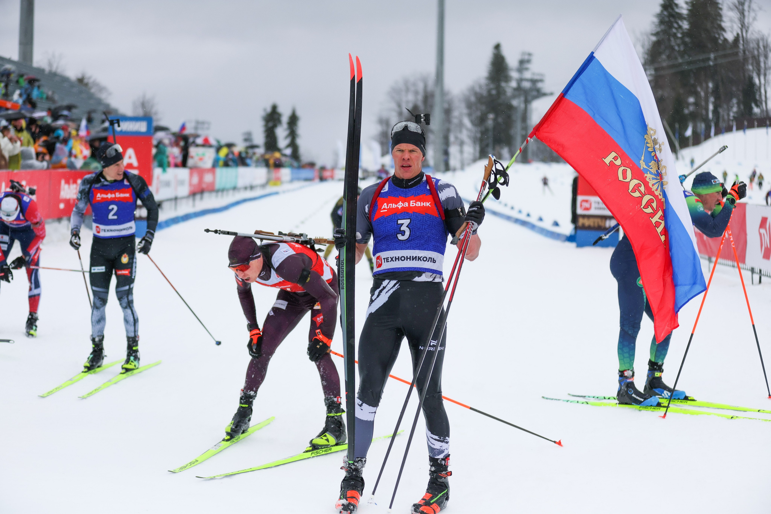 Масстарт Мужчины Биатлон