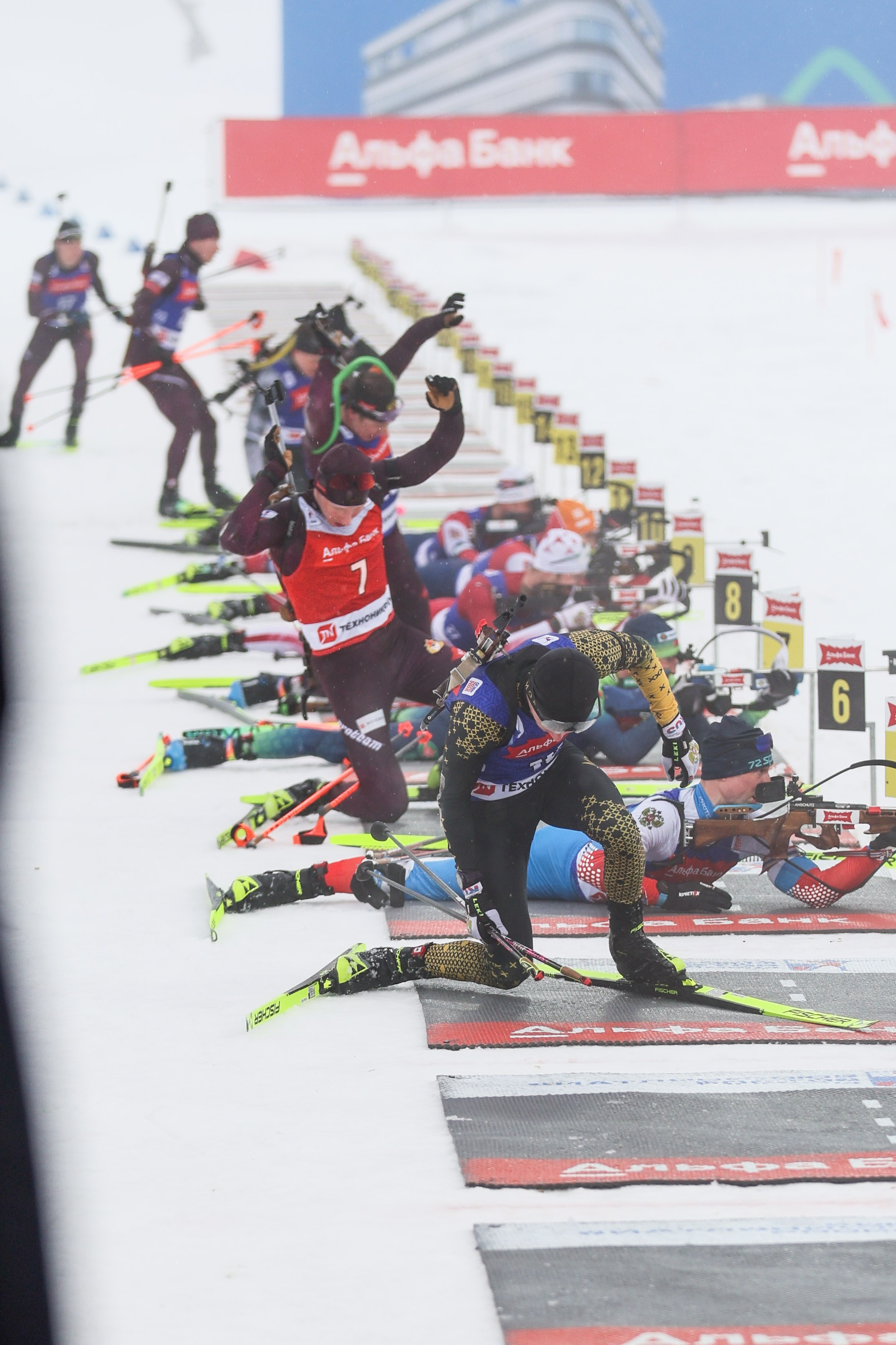 Масстарт Мужчины Биатлон